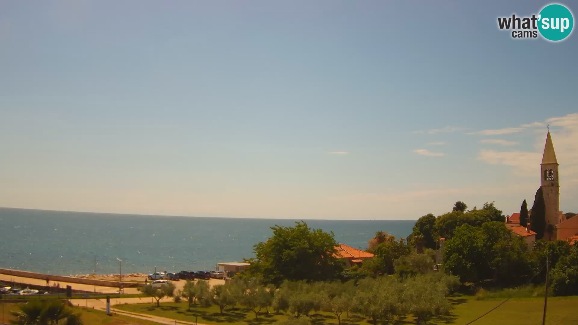 Umag Cámara web en vivo Lovrečica / San Lorenzo – Istria – Croacia
