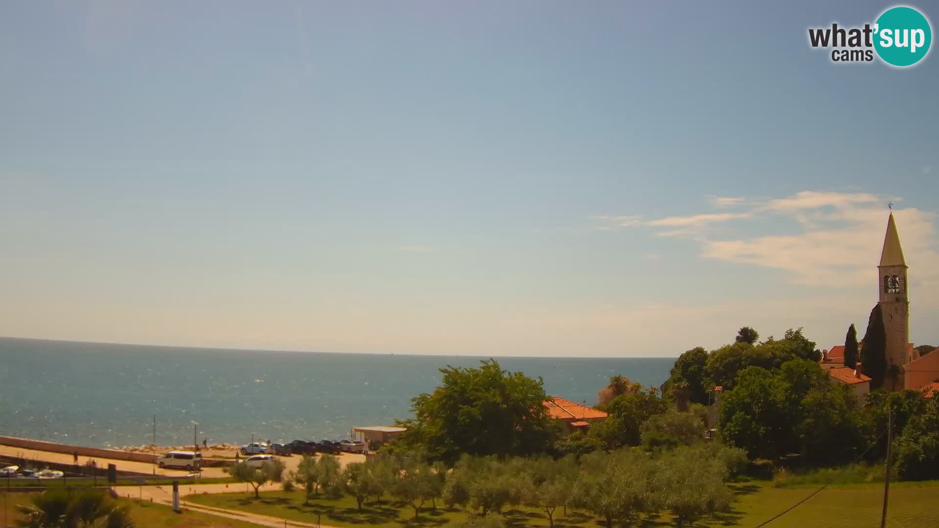 Umago Live webcam Lovrečica / San Lorenzo – Istria – Croazia