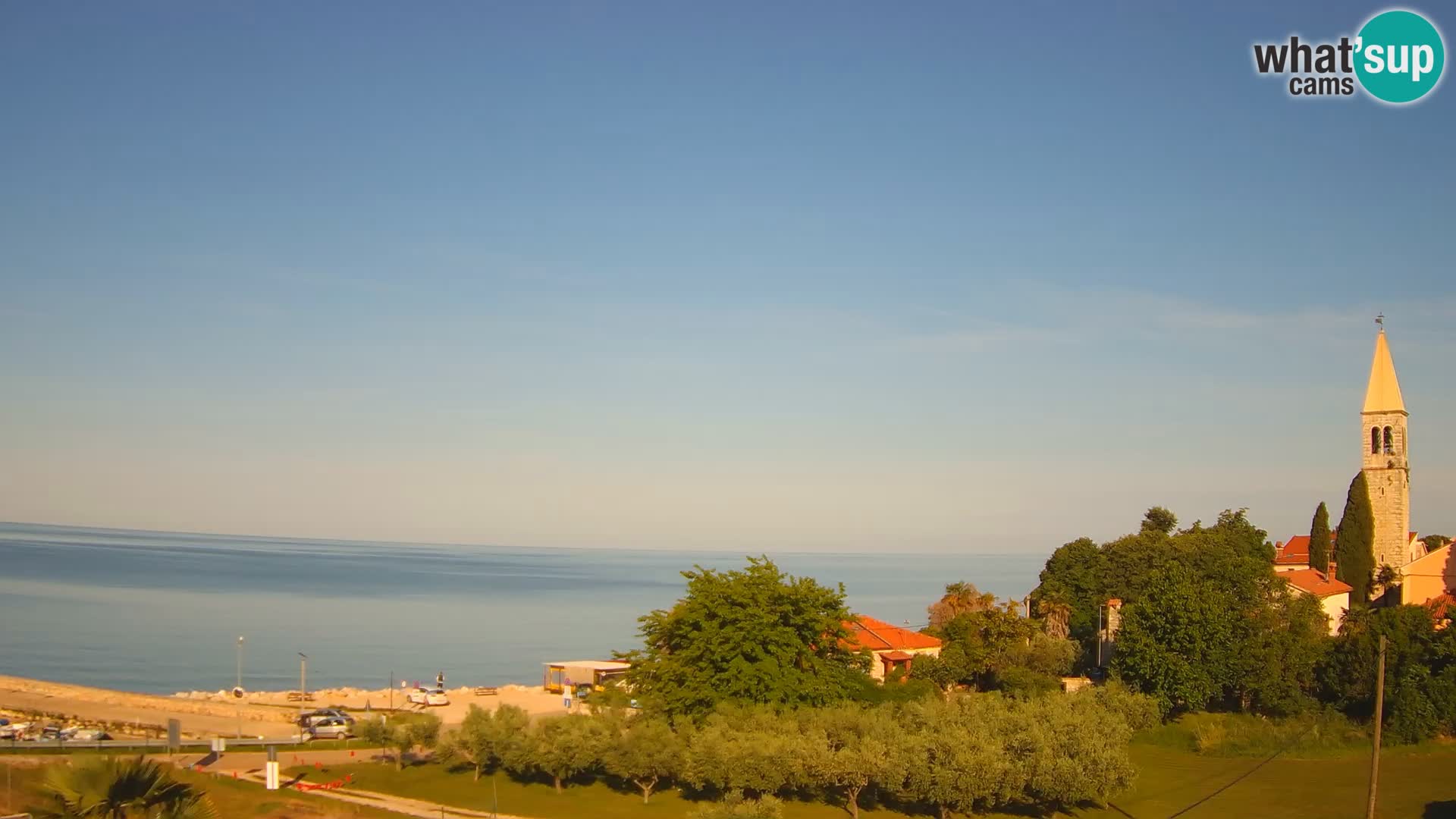 Umag Cámara web en vivo Lovrečica / San Lorenzo – Istria – Croacia