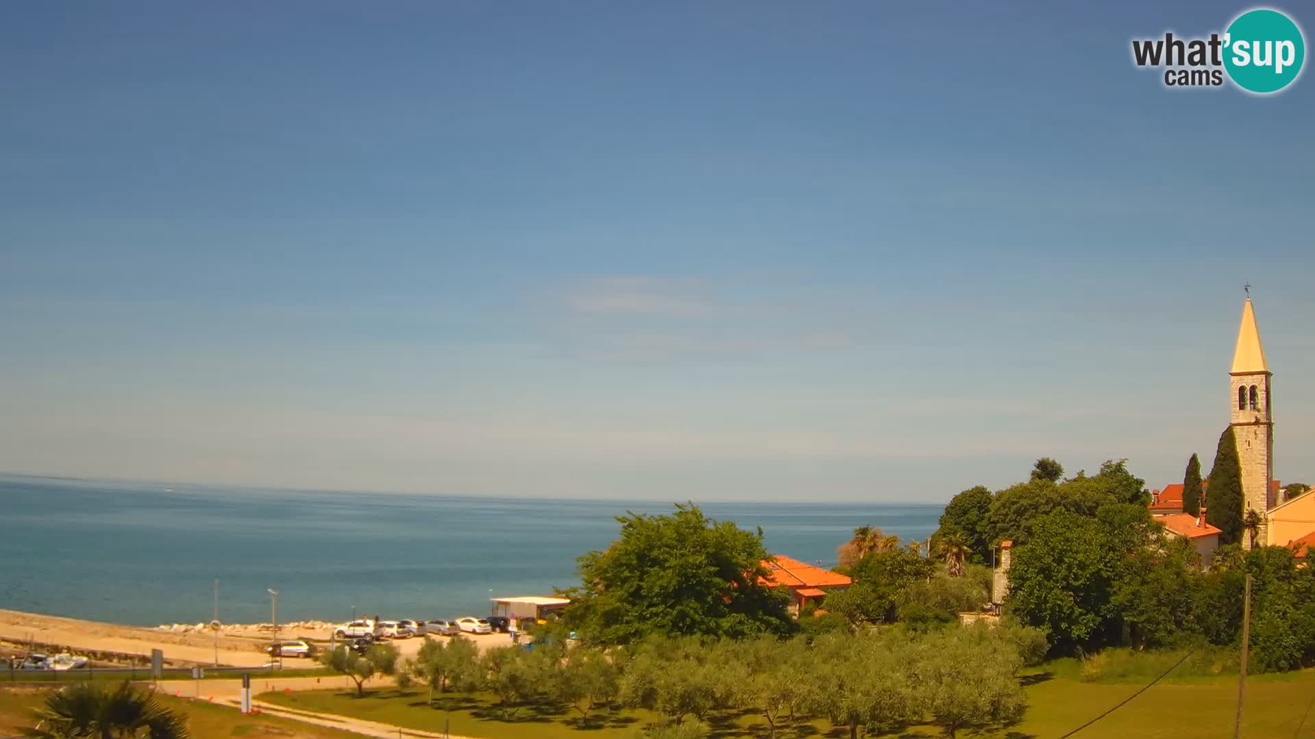 Umag Live Webcam Lovrečica / San Lorenzo – Istrien – Kroatien
