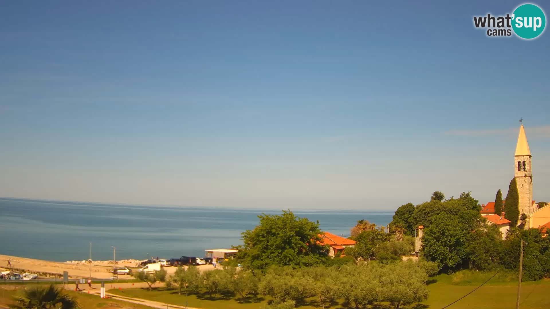Umag Cámara web en vivo Lovrečica / San Lorenzo – Istria – Croacia