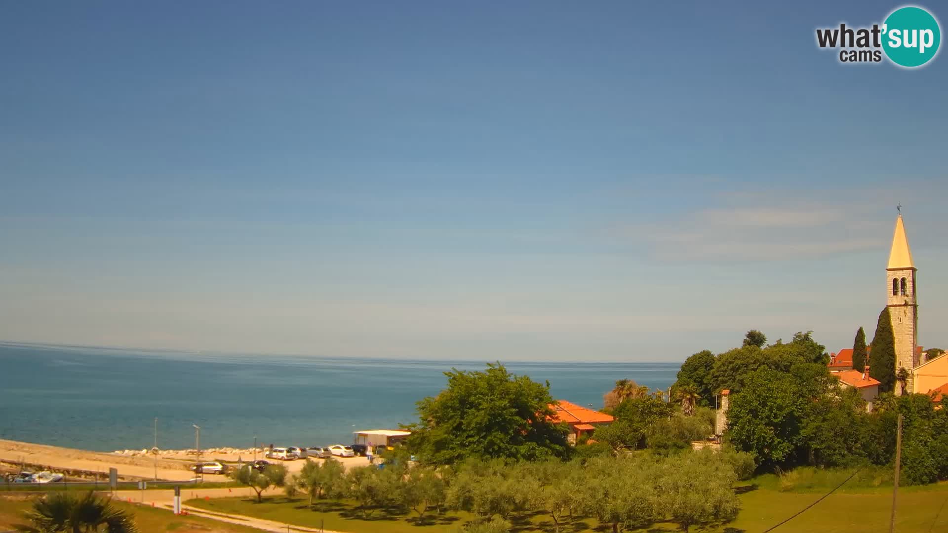Umag Cámara web en vivo Lovrečica / San Lorenzo – Istria – Croacia