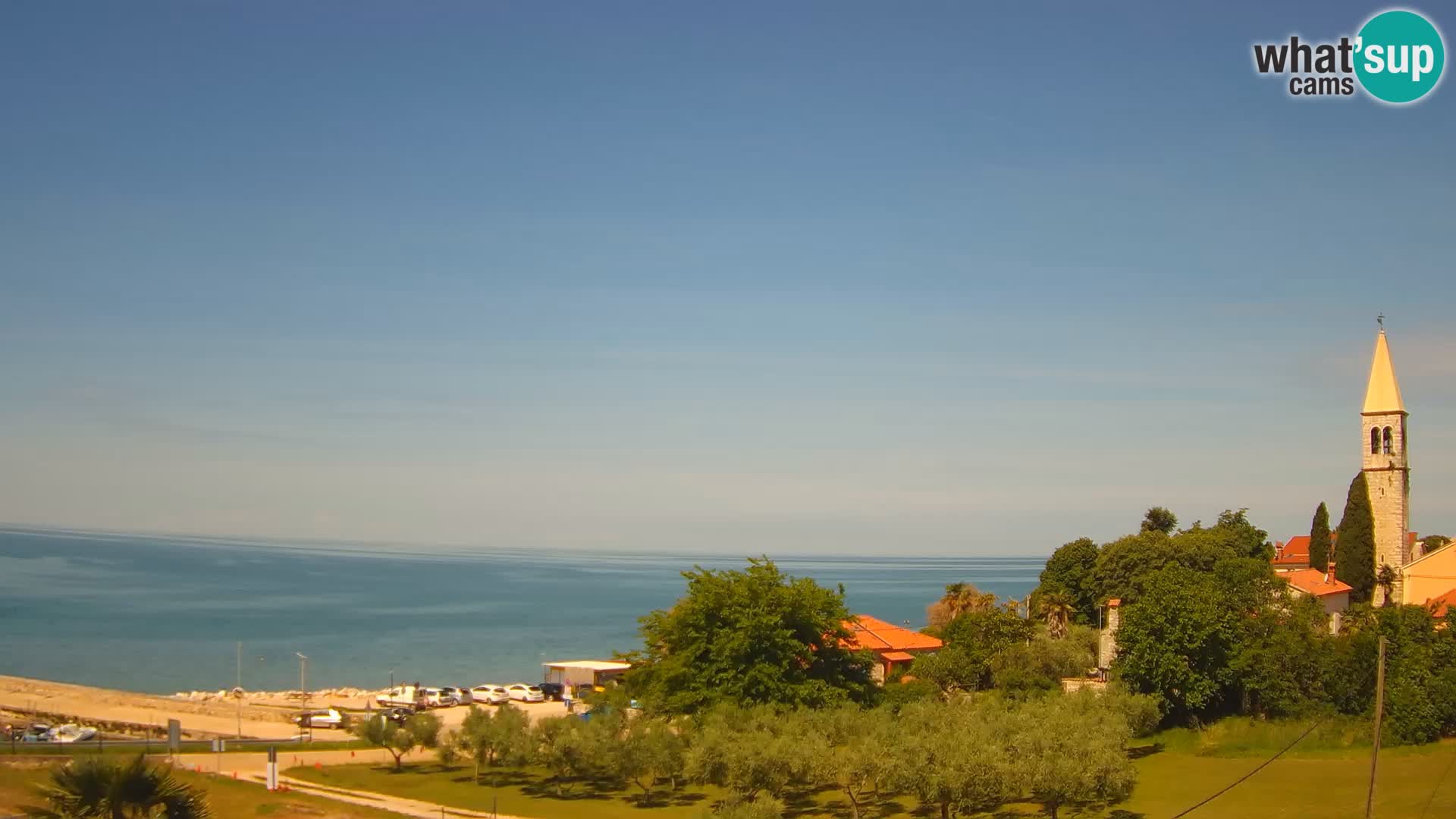 Umag Cámara web en vivo Lovrečica / San Lorenzo – Istria – Croacia