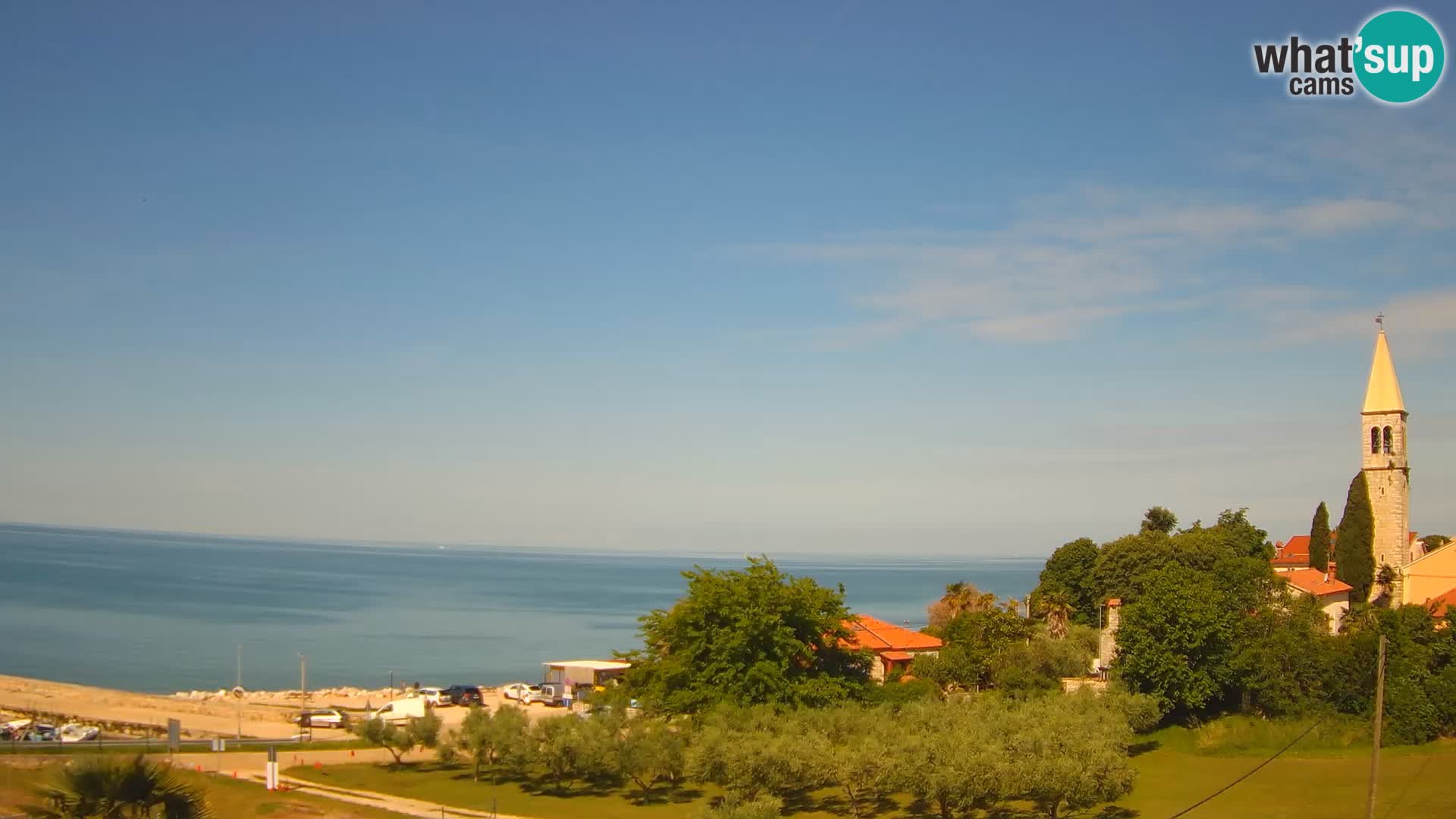 Umag Cámara web en vivo Lovrečica / San Lorenzo – Istria – Croacia