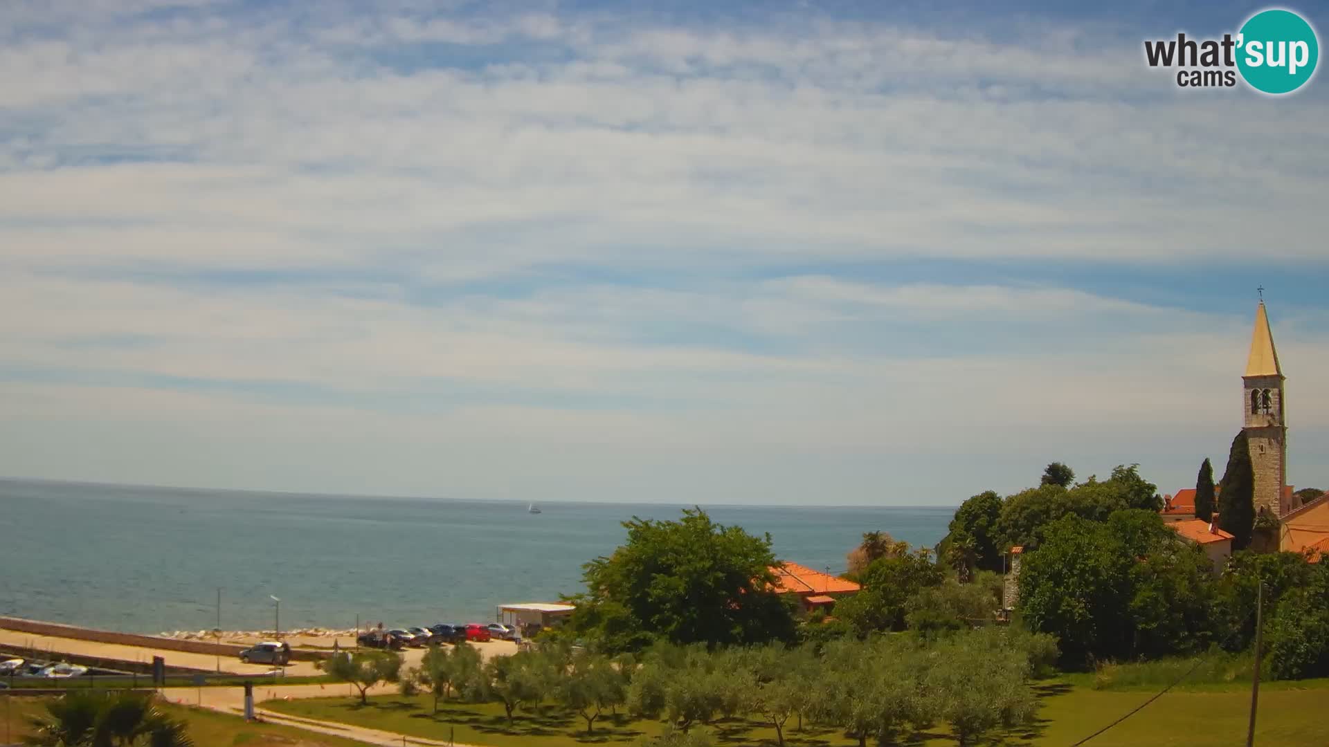 Umag Cámara web en vivo Lovrečica / San Lorenzo – Istria – Croacia
