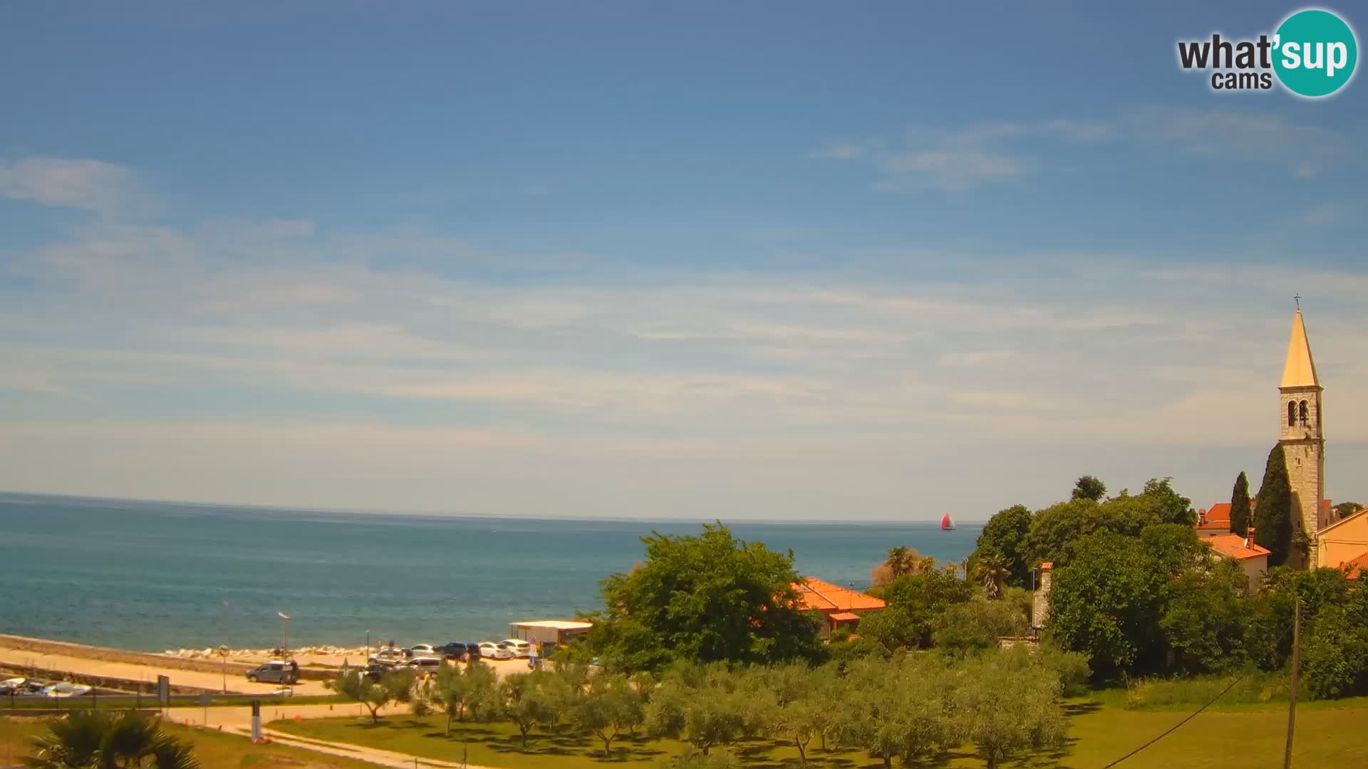 Umag Cámara web en vivo Lovrečica / San Lorenzo – Istria – Croacia