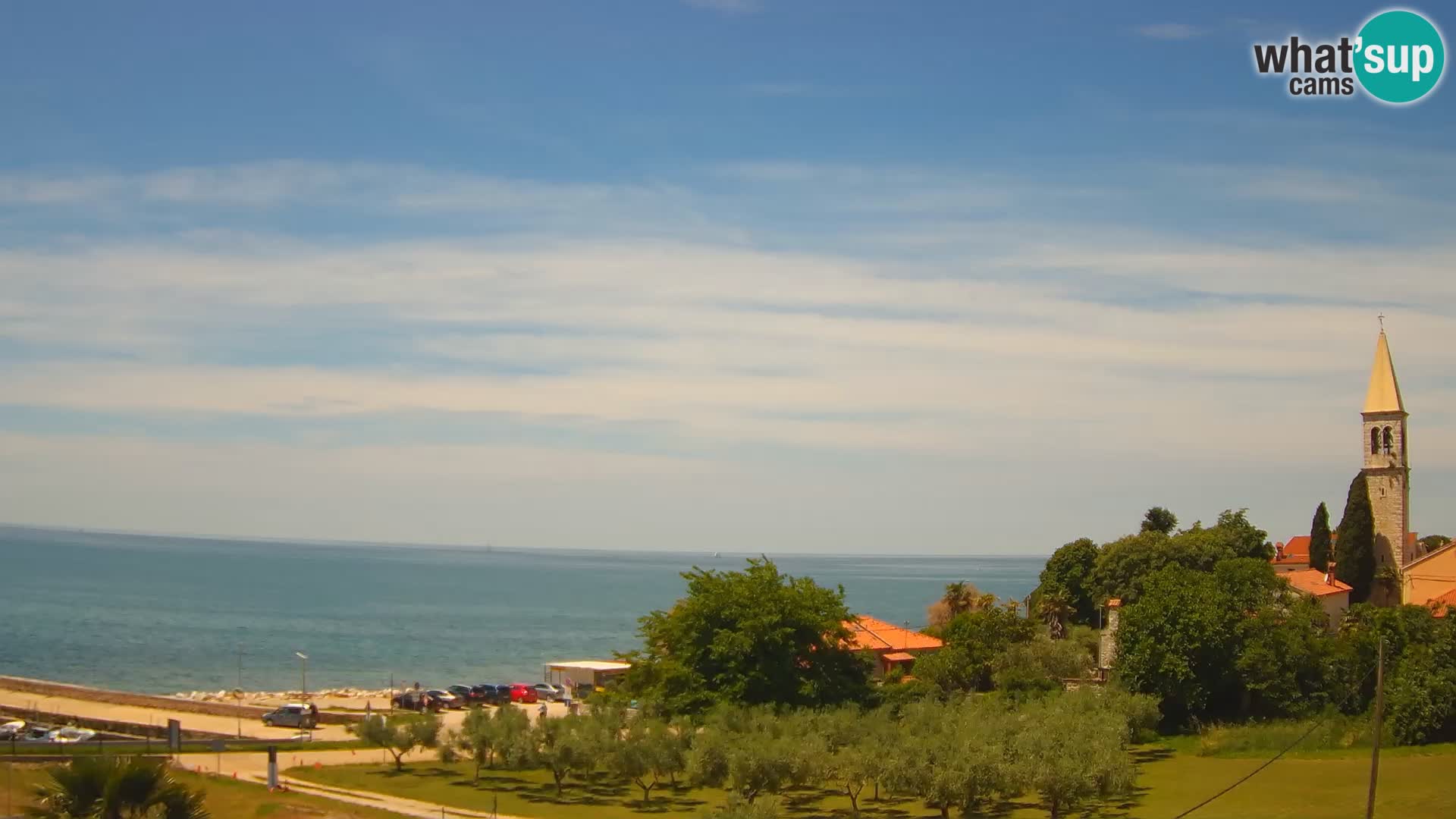 Umag Cámara web en vivo Lovrečica / San Lorenzo – Istria – Croacia