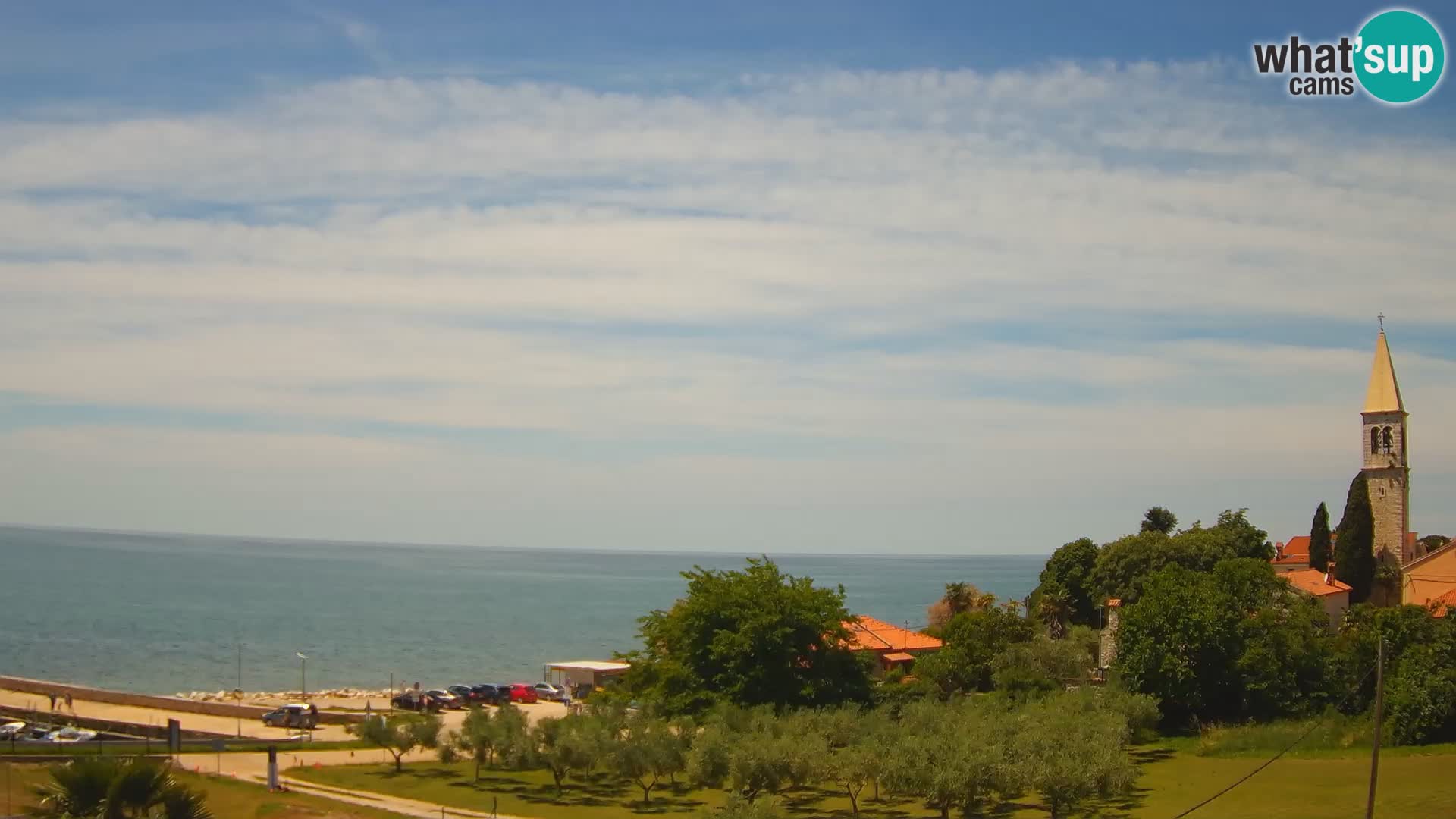 Umago Live webcam Lovrečica / San Lorenzo – Istria – Croazia