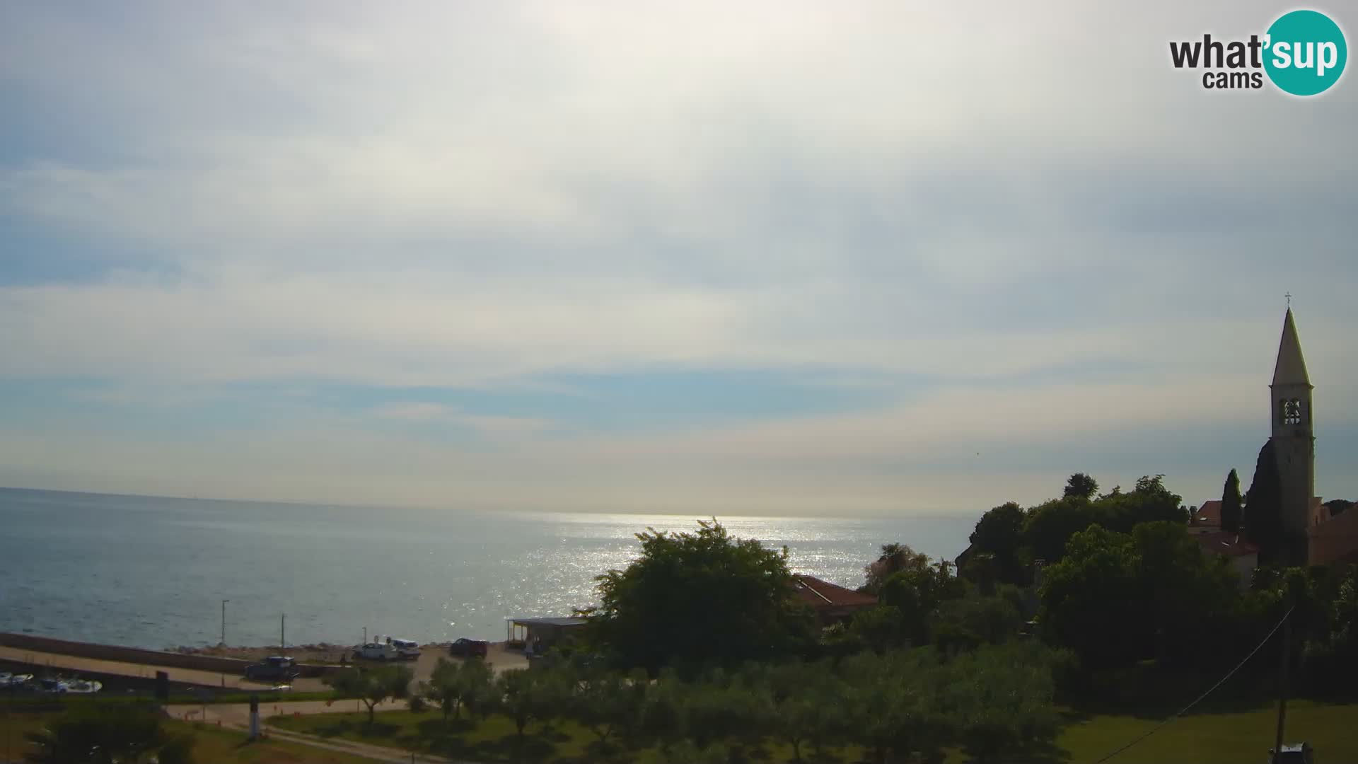 Umag Webcam en direct Lovrečica / San Lorenzo – Istrie – Croatie