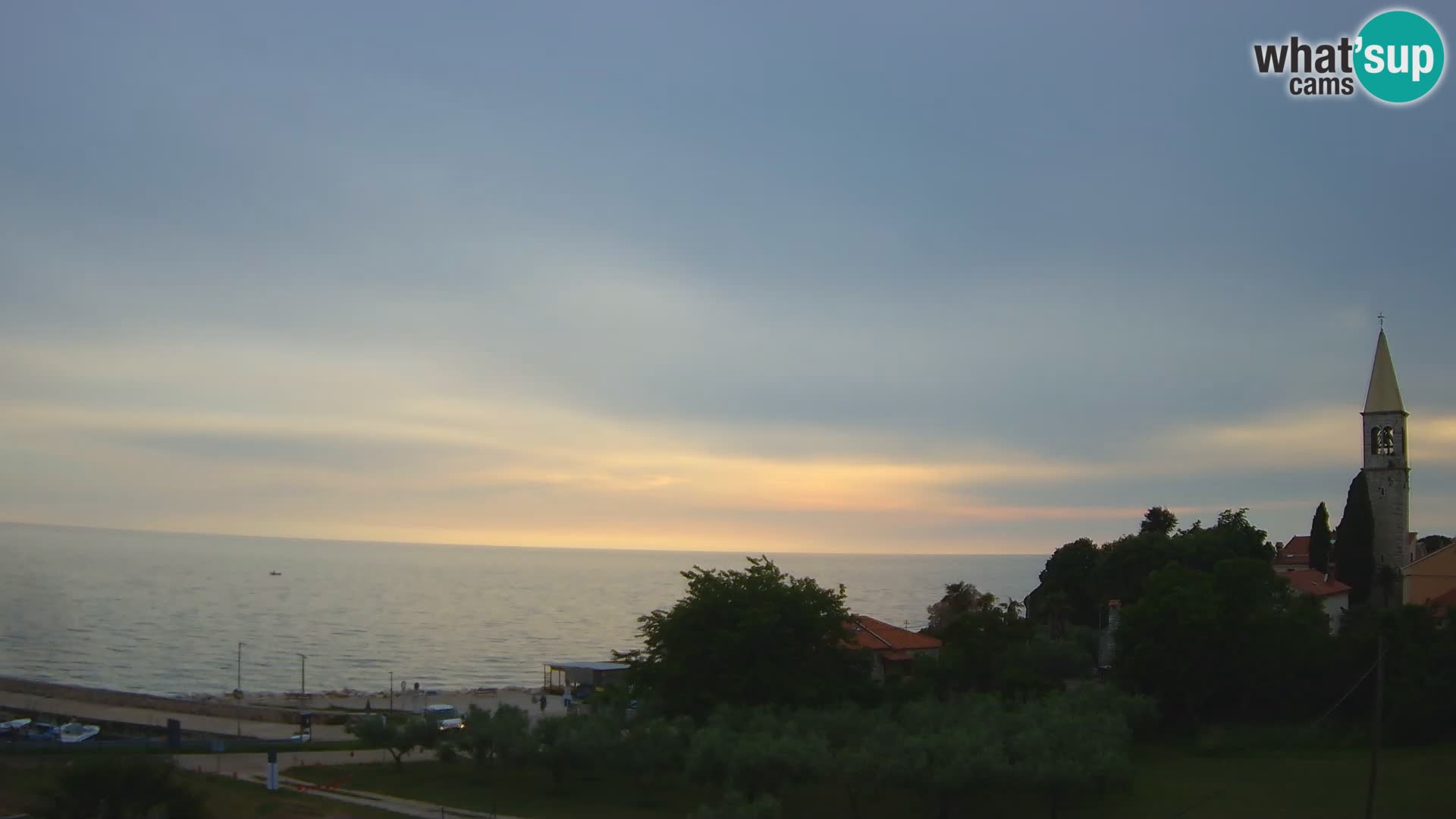 Umag Cámara web en vivo Lovrečica / San Lorenzo – Istria – Croacia