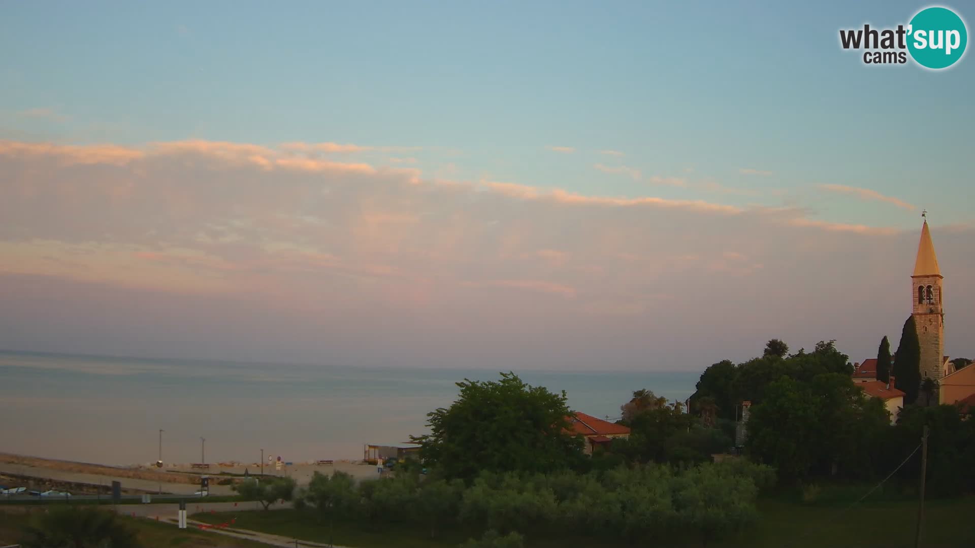 Umag Webcam uživo Lovrečica / San Lorenzo – Istra – Hrvatska