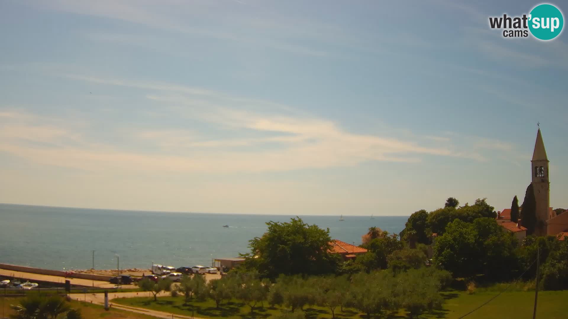 Umag Live Webcam Lovrečica / San Lorenzo – Istrien – Kroatien