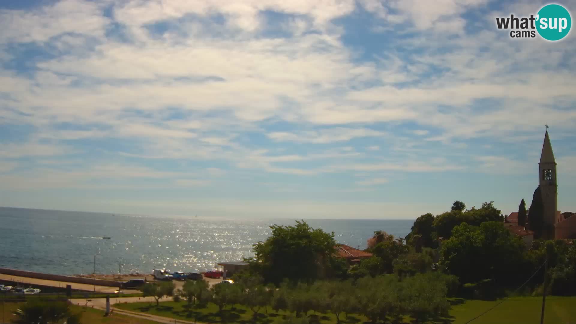 Umag Live Webcam Lovrečica / San Lorenzo – Istrien – Kroatien