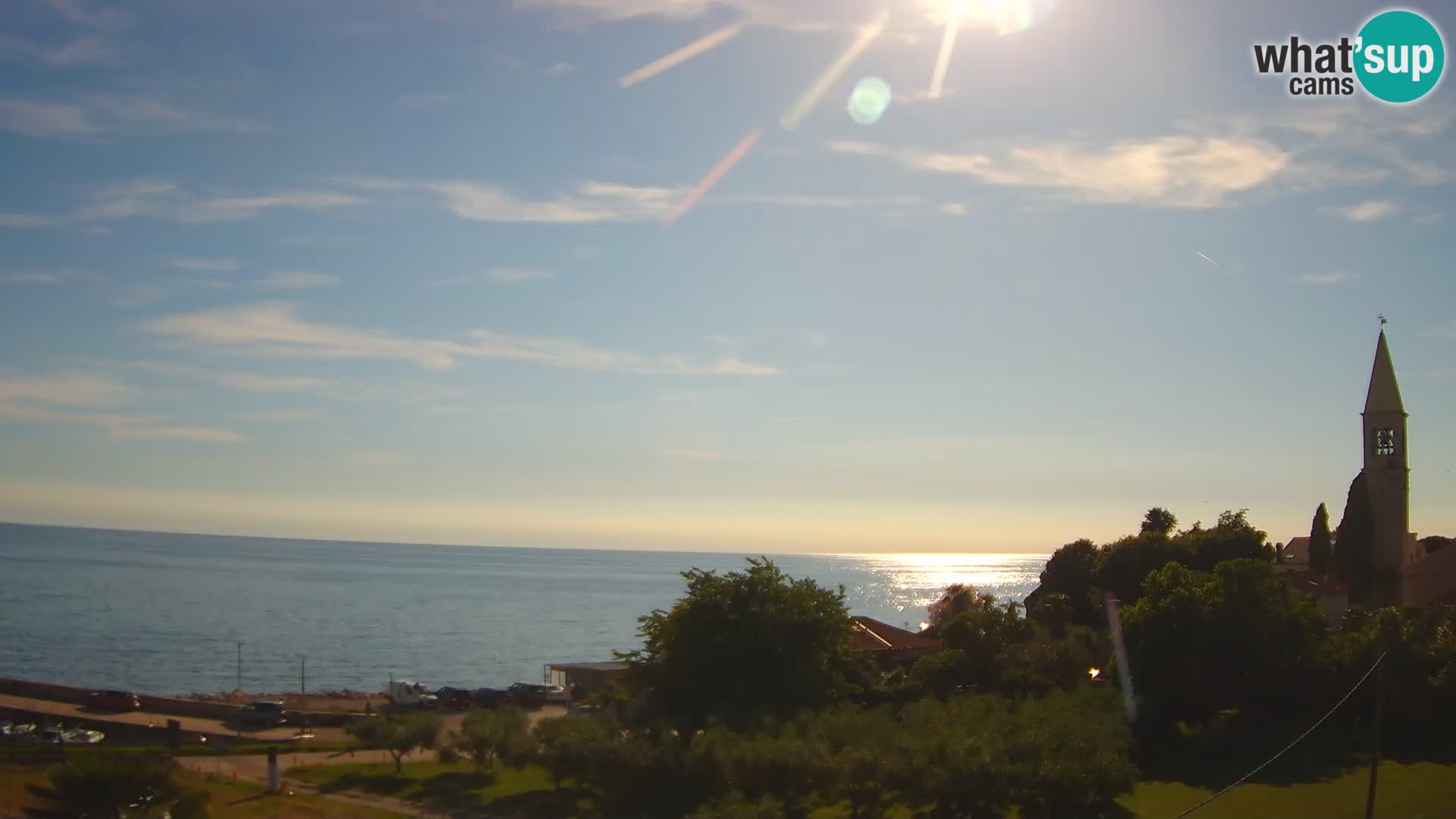 Umag Cámara web en vivo Lovrečica / San Lorenzo – Istria – Croacia