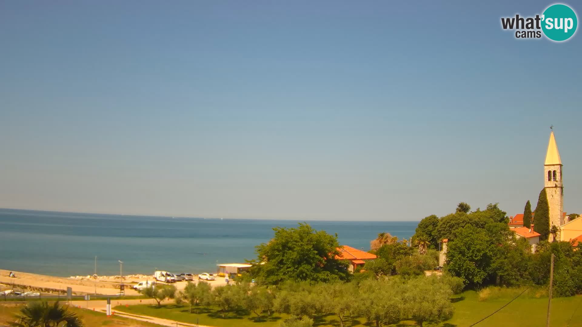 Umag Live Webcam Lovrečica / San Lorenzo – Istrien – Kroatien