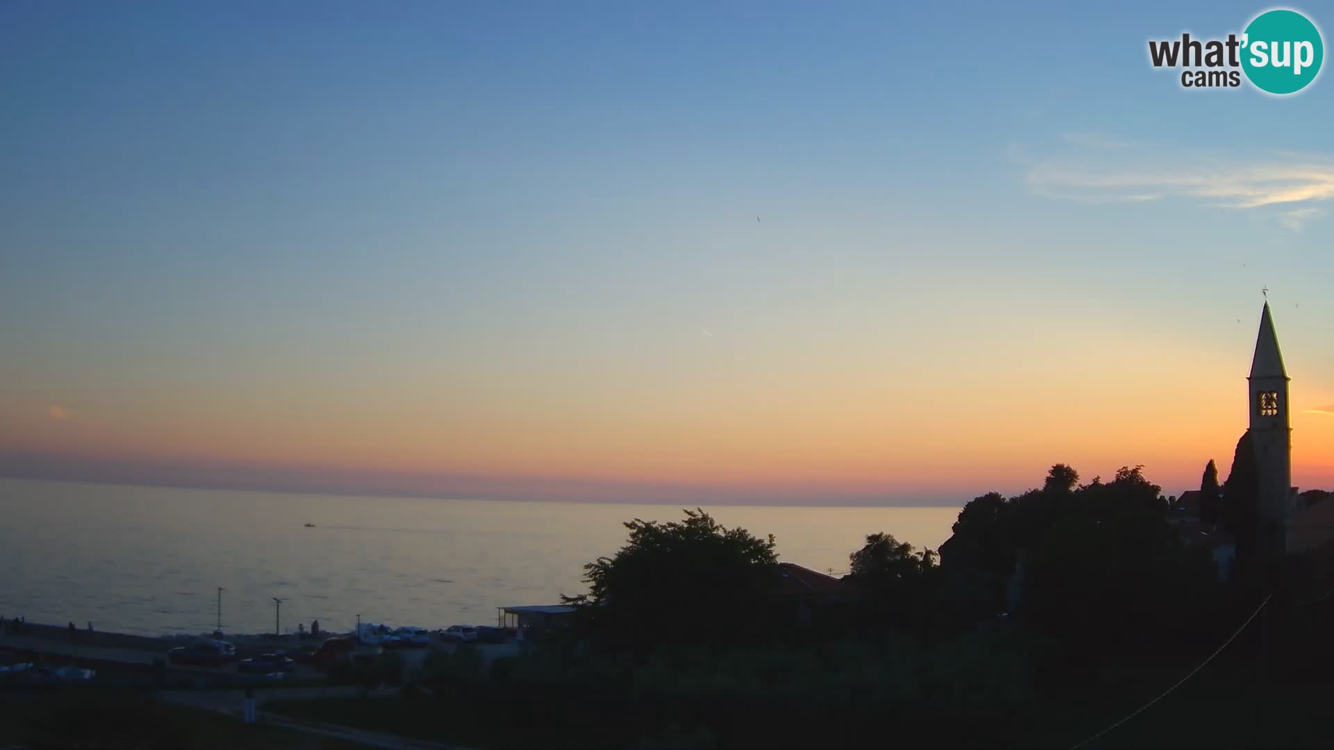 Umag Webcam en direct Lovrečica / San Lorenzo – Istrie – Croatie