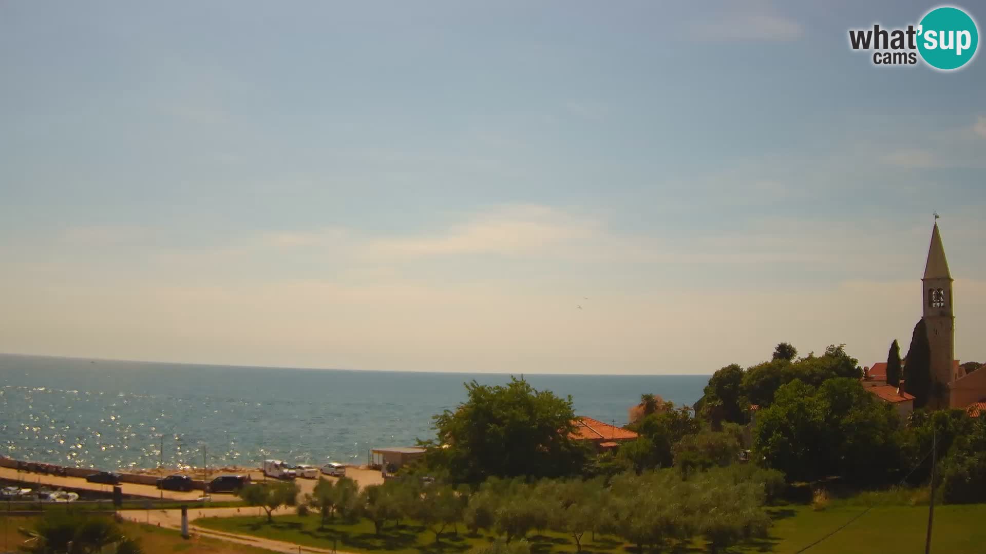 Umag Webcam en direct Lovrečica / San Lorenzo – Istrie – Croatie