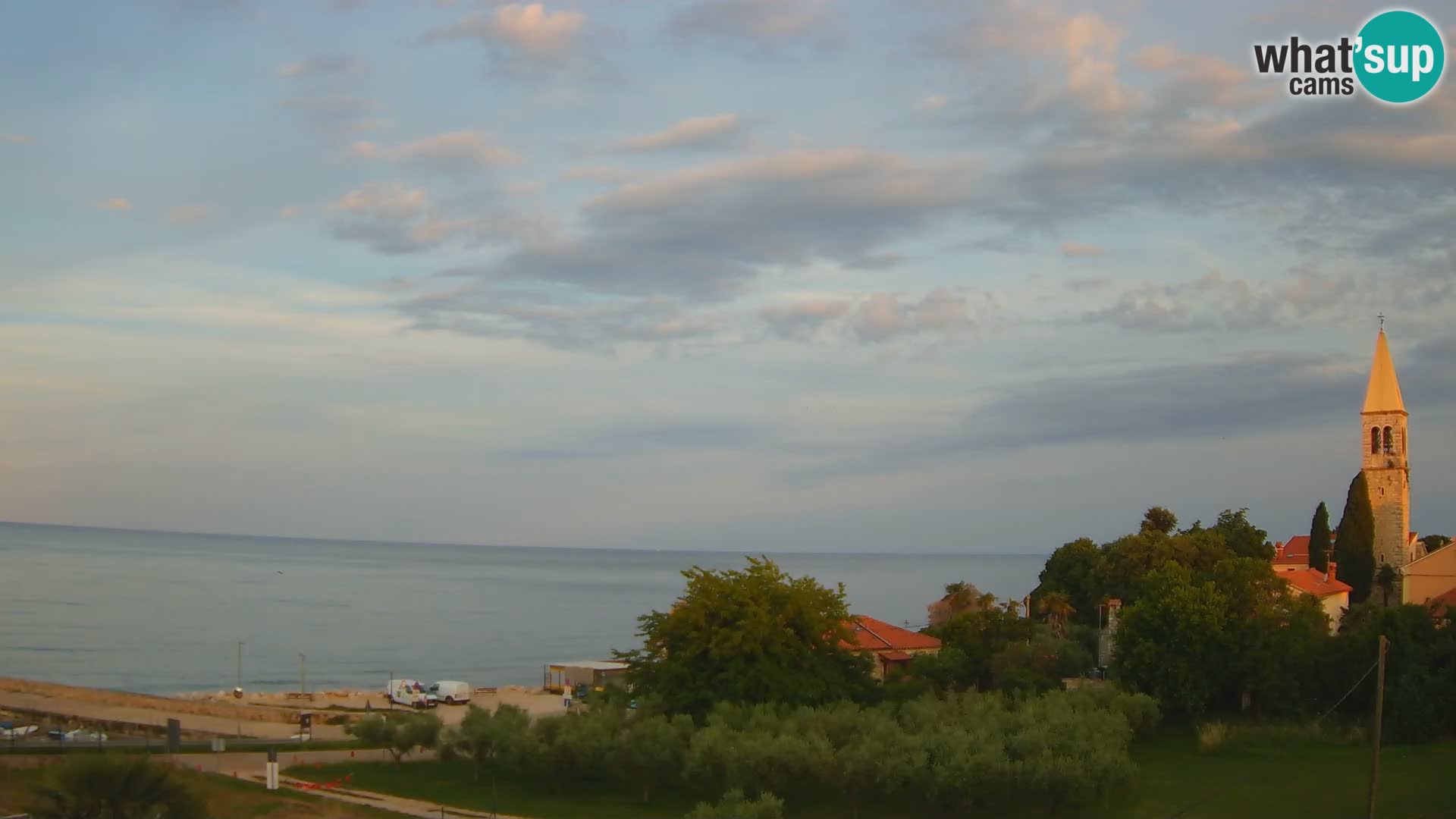 Umag Live Webcam Lovrečica / San Lorenzo – Istrien – Kroatien