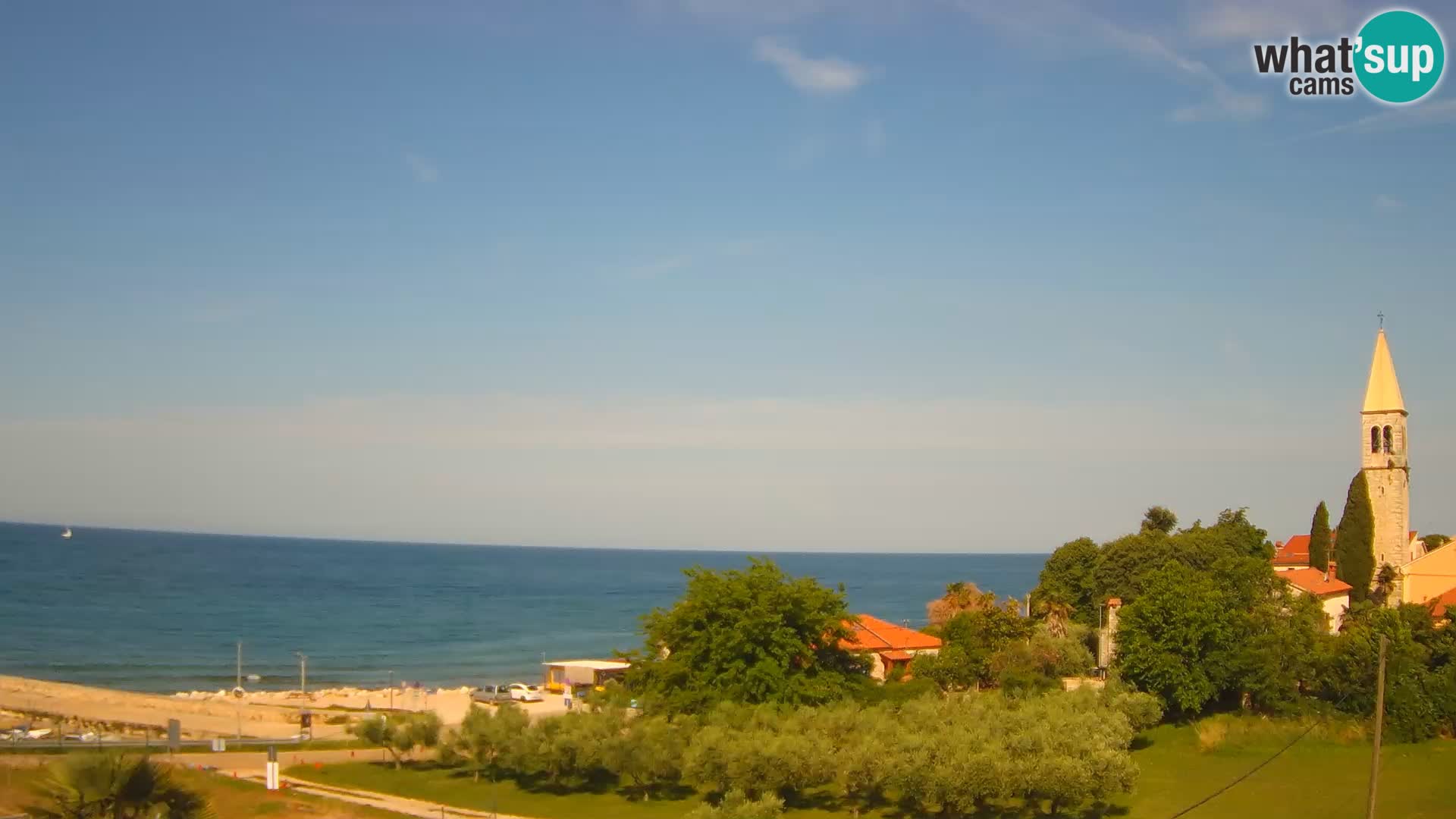 Umago Live webcam Lovrečica / San Lorenzo – Istria – Croazia