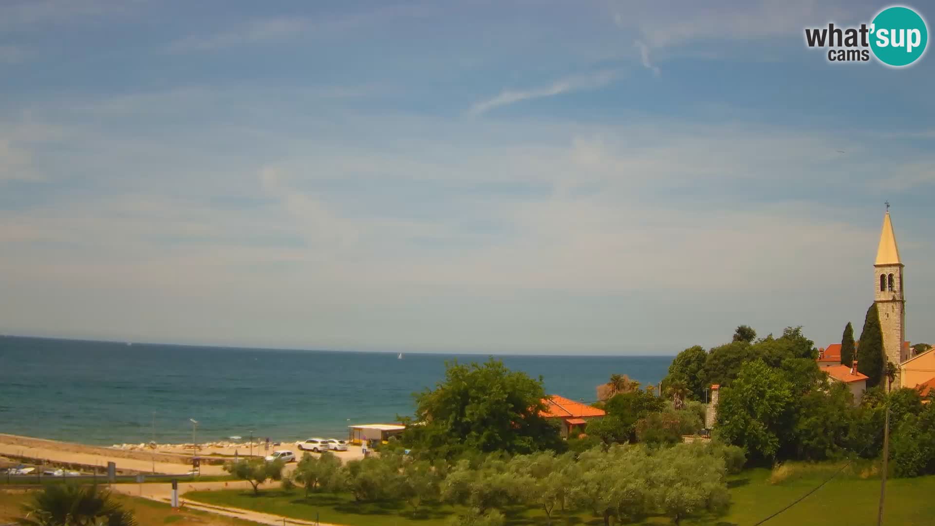 Umago Live webcam Lovrečica / San Lorenzo – Istria – Croazia