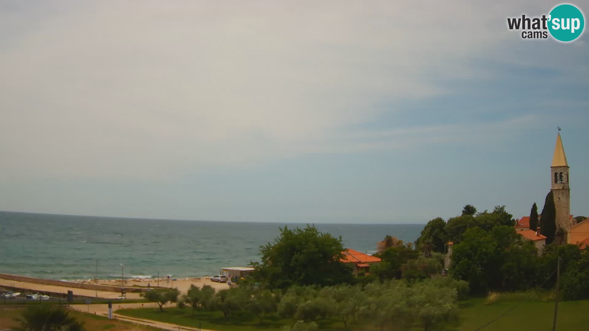 Umag spletna kamera Lovrečica – Istra – Hrvaška