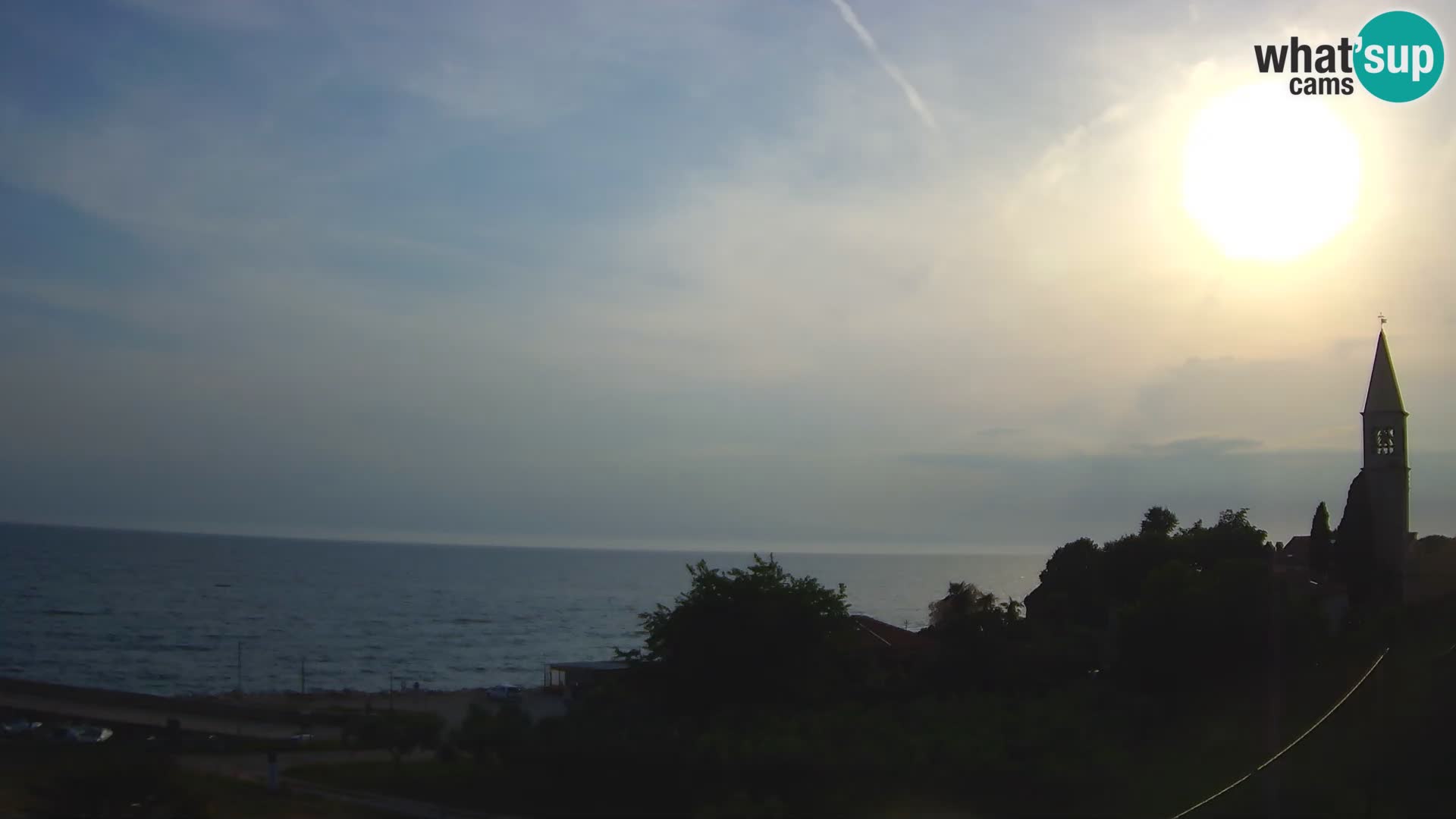 Umag Webcam en direct Lovrečica / San Lorenzo – Istrie – Croatie