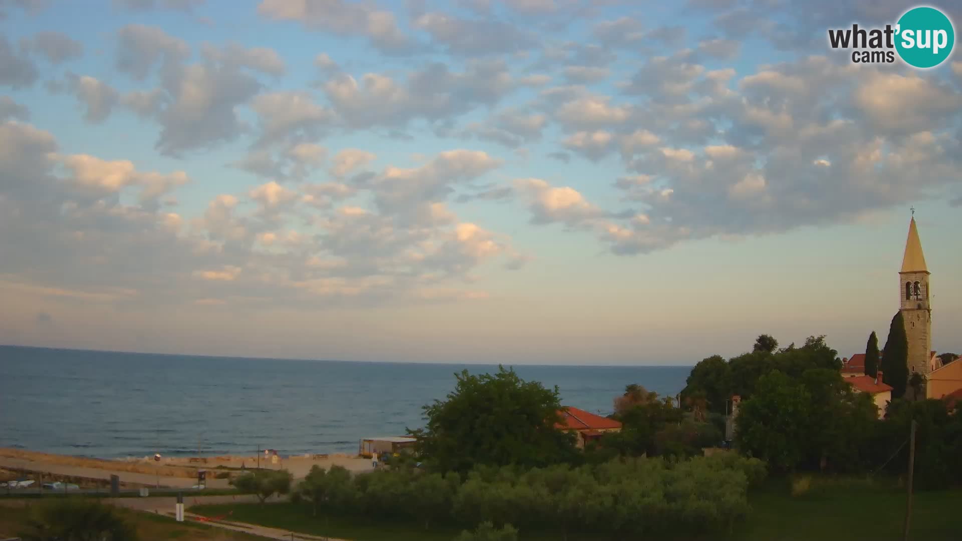 Umago Live webcam Lovrečica / San Lorenzo – Istria – Croazia