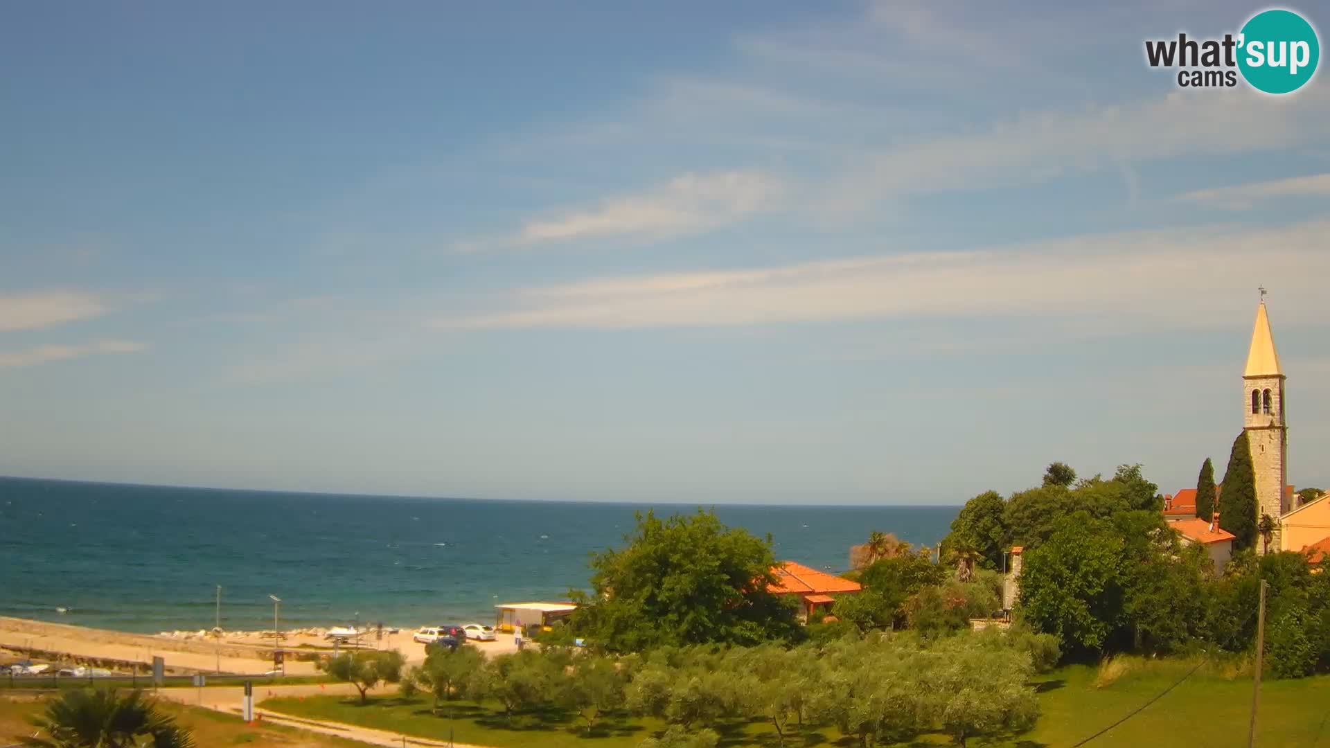 Umag Cámara web en vivo Lovrečica / San Lorenzo – Istria – Croacia