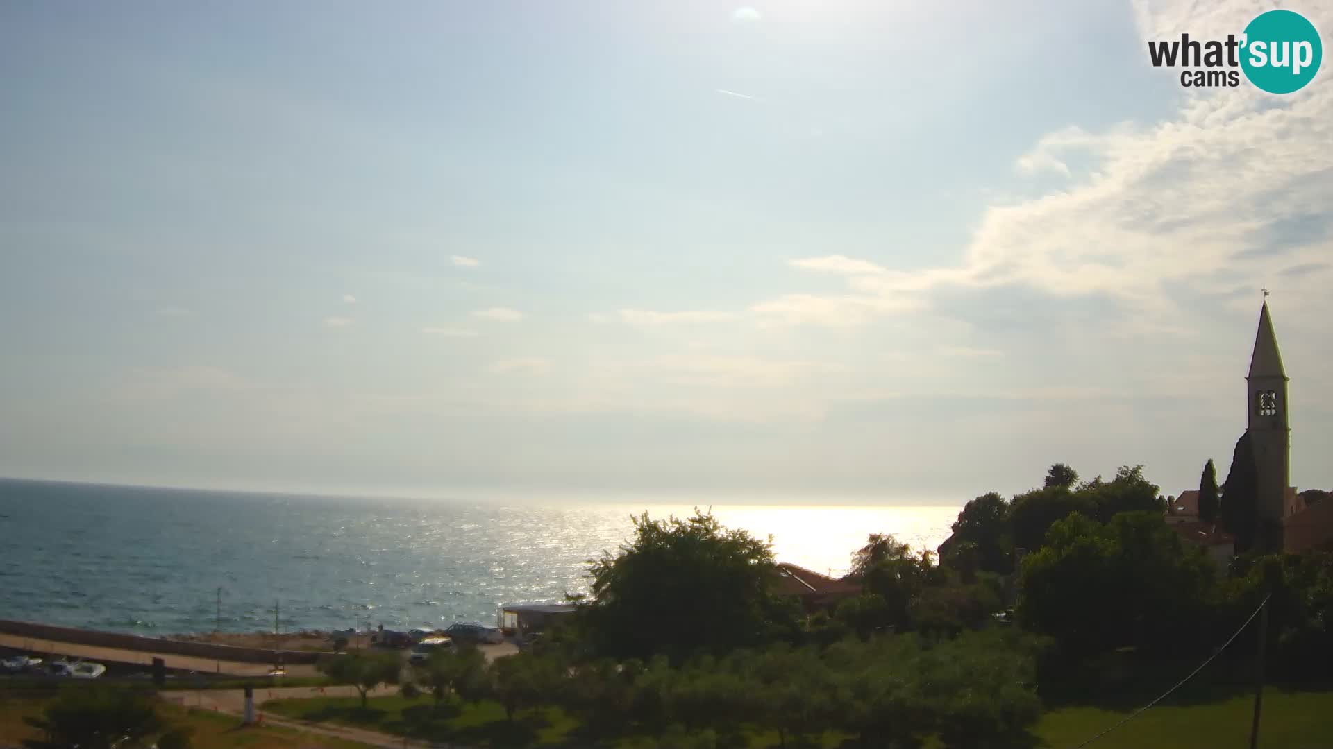 Umag spletna kamera Lovrečica – Istra – Hrvaška