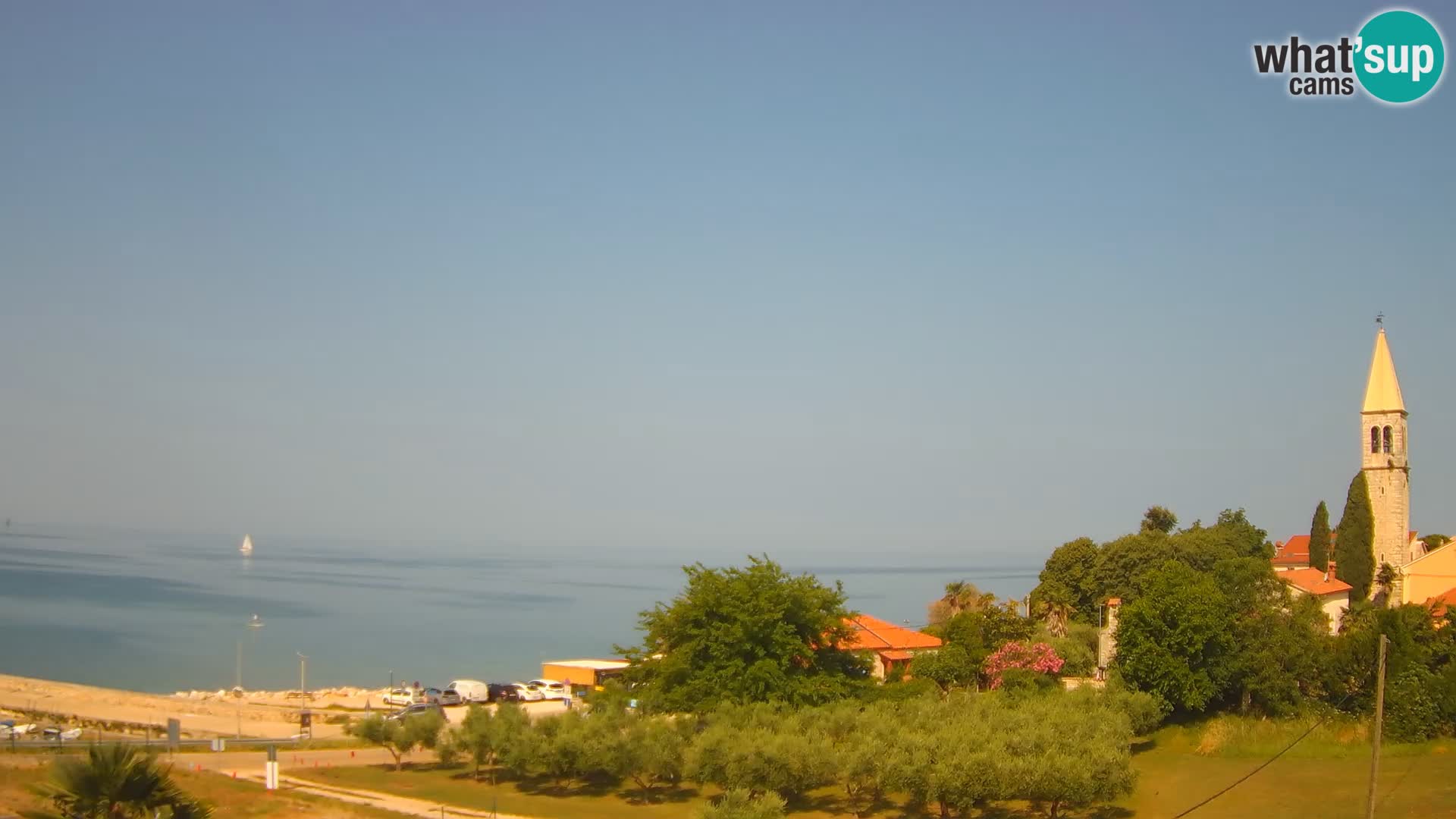 Umago Live webcam Lovrečica / San Lorenzo – Istria – Croazia