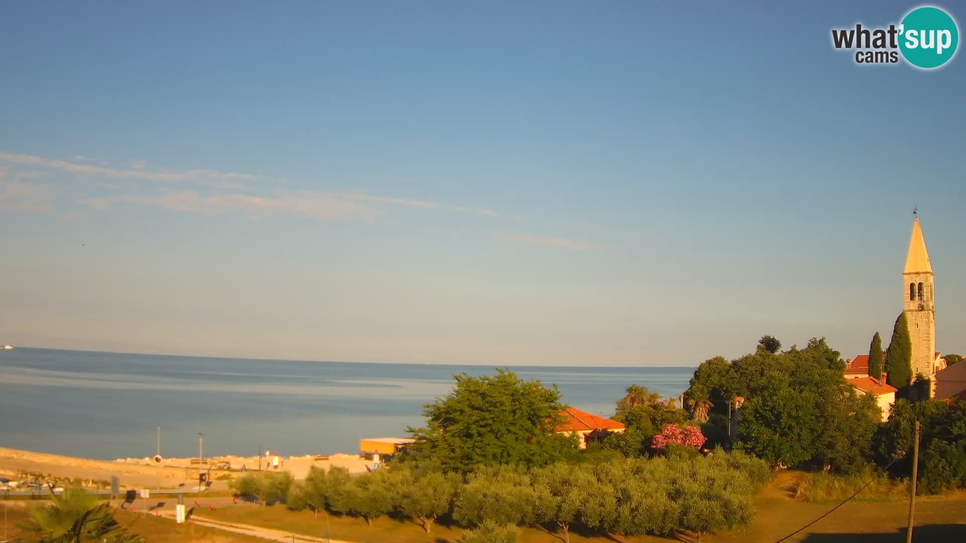 Umag Live webcam Lovrečica / San Lorenzo – Istria – Croatia