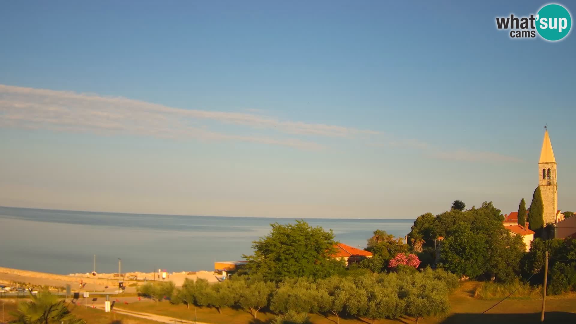 Umago Live webcam Lovrečica / San Lorenzo – Istria – Croazia