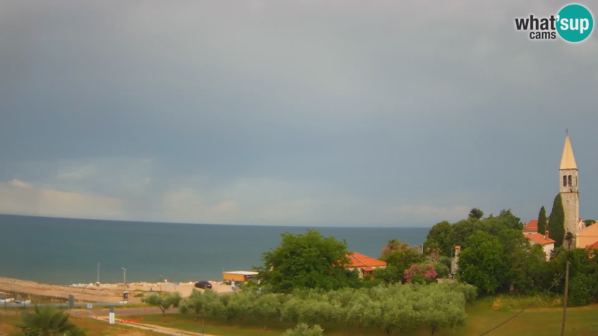 Umag spletna kamera Lovrečica – Istra – Hrvaška