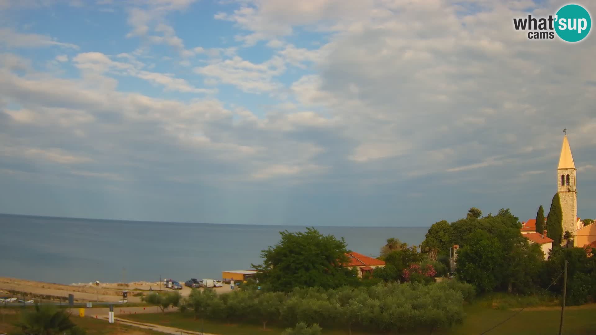 Umag Cámara web en vivo Lovrečica / San Lorenzo – Istria – Croacia