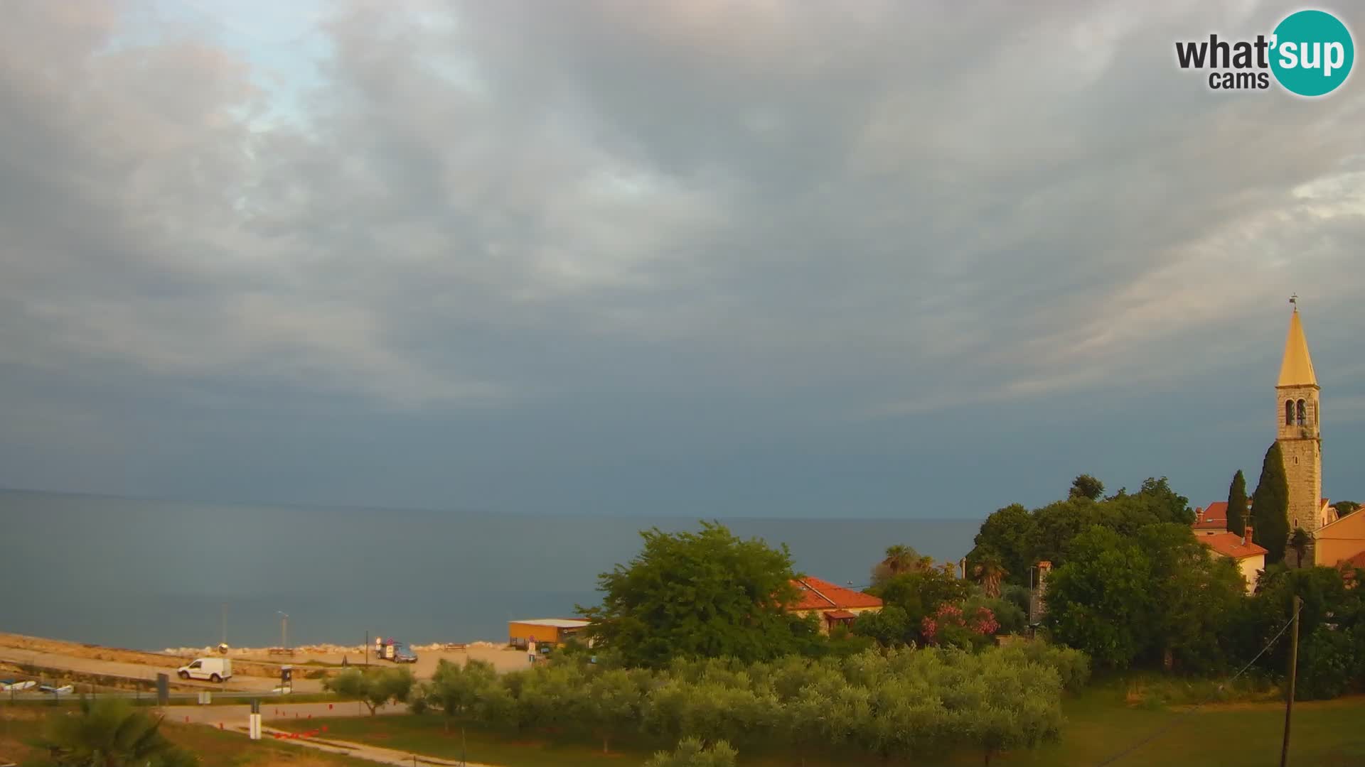 Umago Live webcam Lovrečica / San Lorenzo – Istria – Croazia