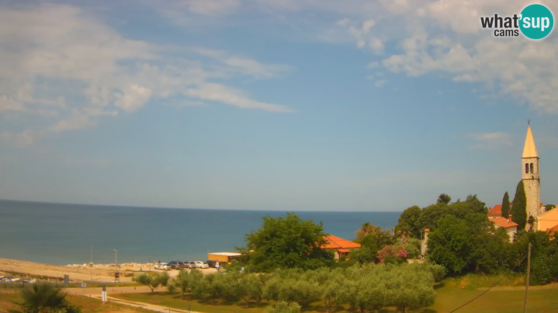 Umag Live Webcam Lovrečica / San Lorenzo – Istrien – Kroatien