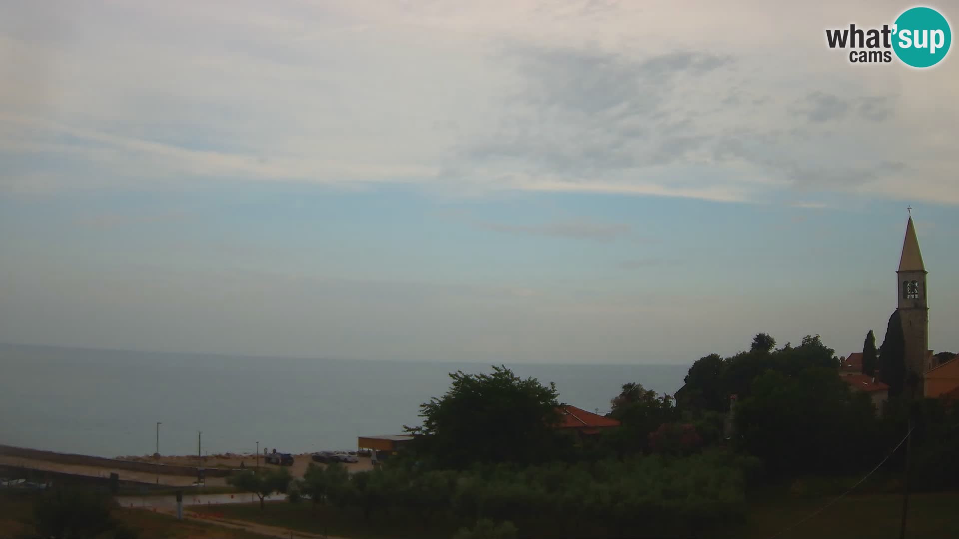 Umag Webcam en direct Lovrečica / San Lorenzo – Istrie – Croatie
