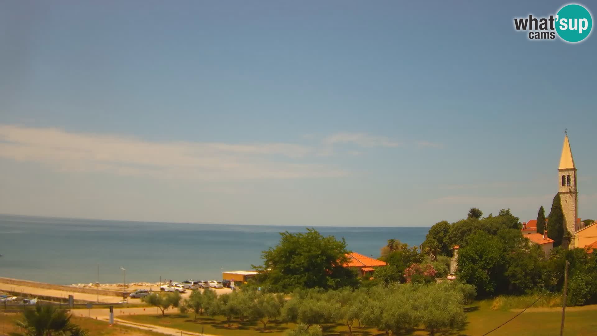 Umago Live webcam Lovrečica / San Lorenzo – Istria – Croazia