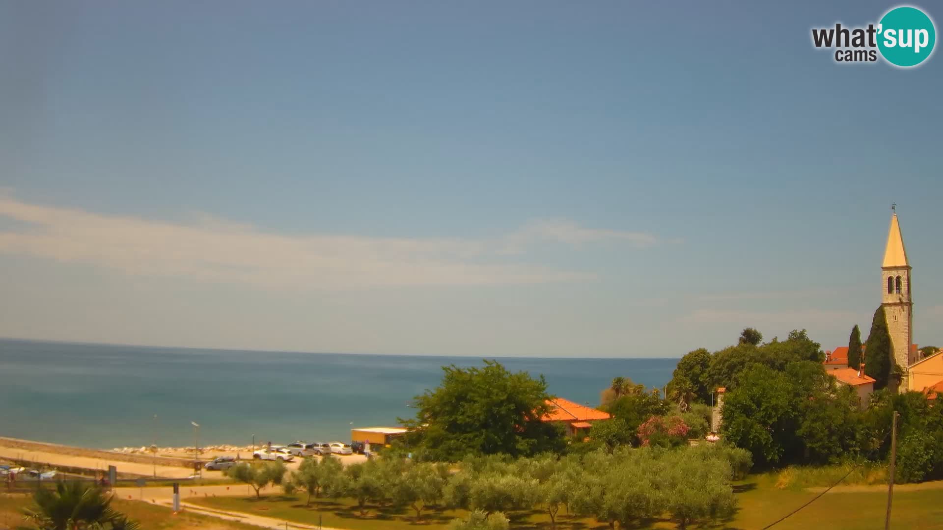 Umag Live webcam Lovrečica / San Lorenzo – Istria – Croatia