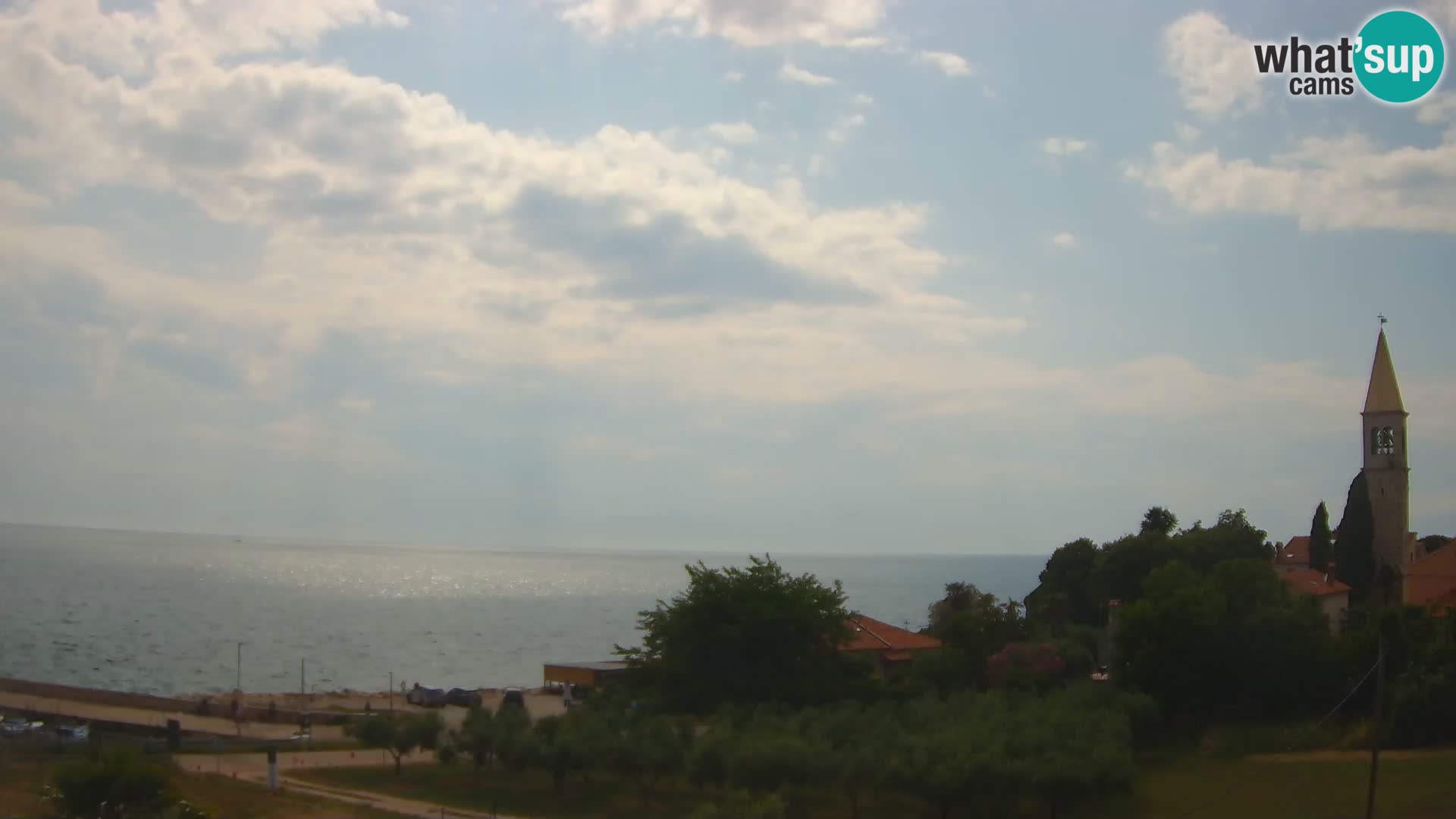 Umag spletna kamera Lovrečica – Istra – Hrvaška