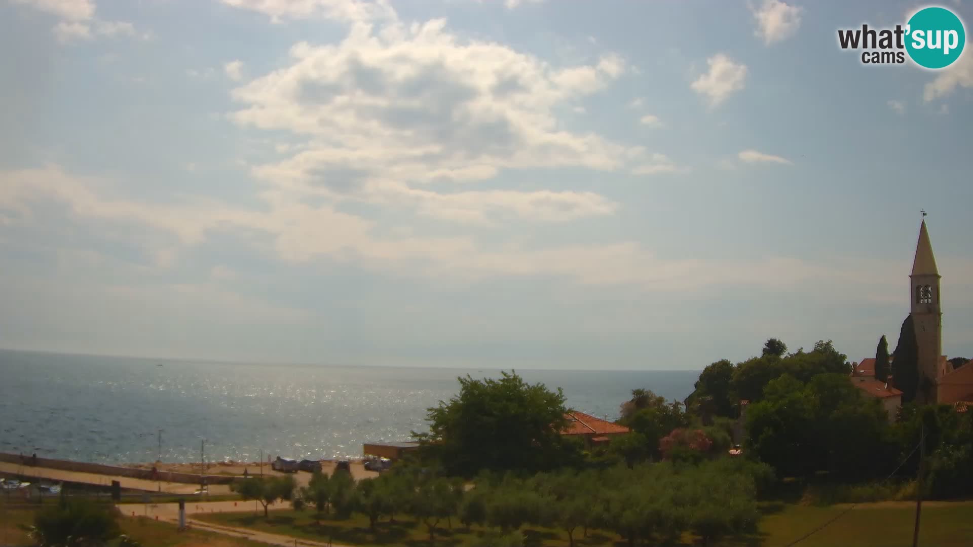 Umag spletna kamera Lovrečica – Istra – Hrvaška