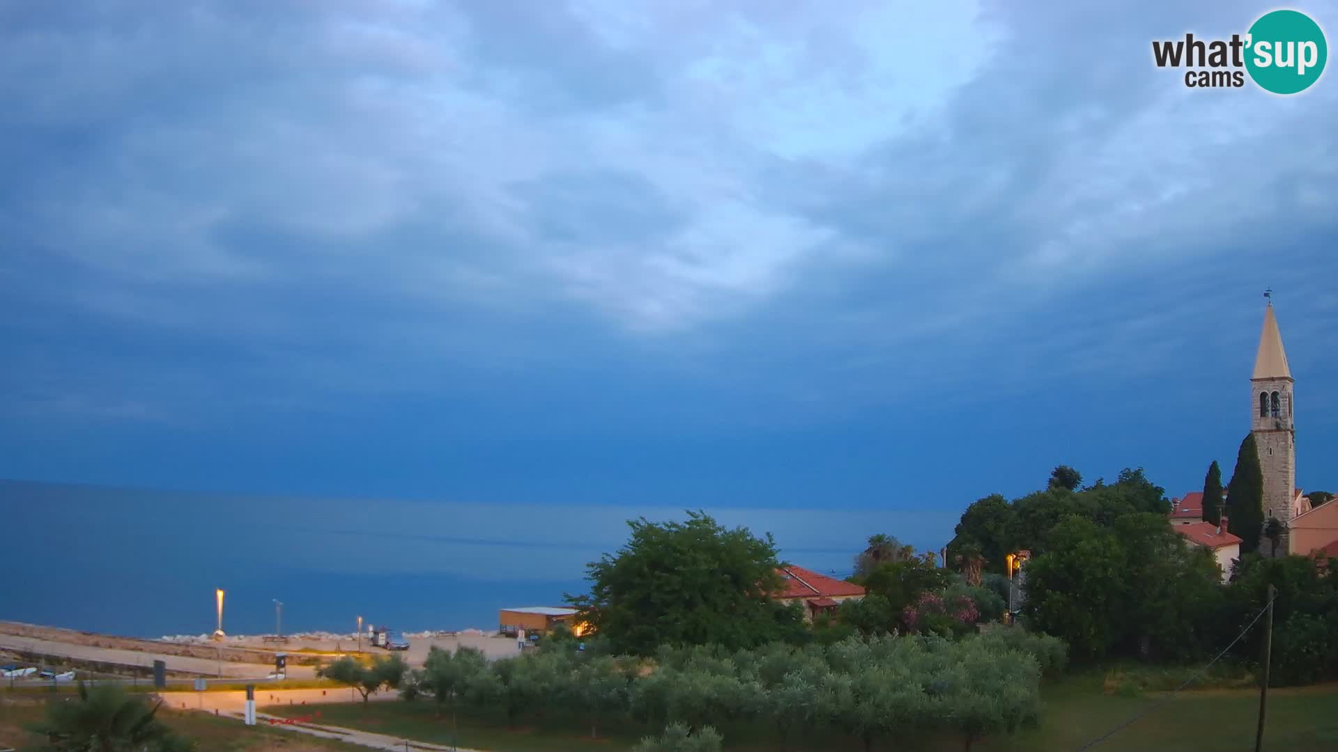 Umag spletna kamera Lovrečica – Istra – Hrvaška