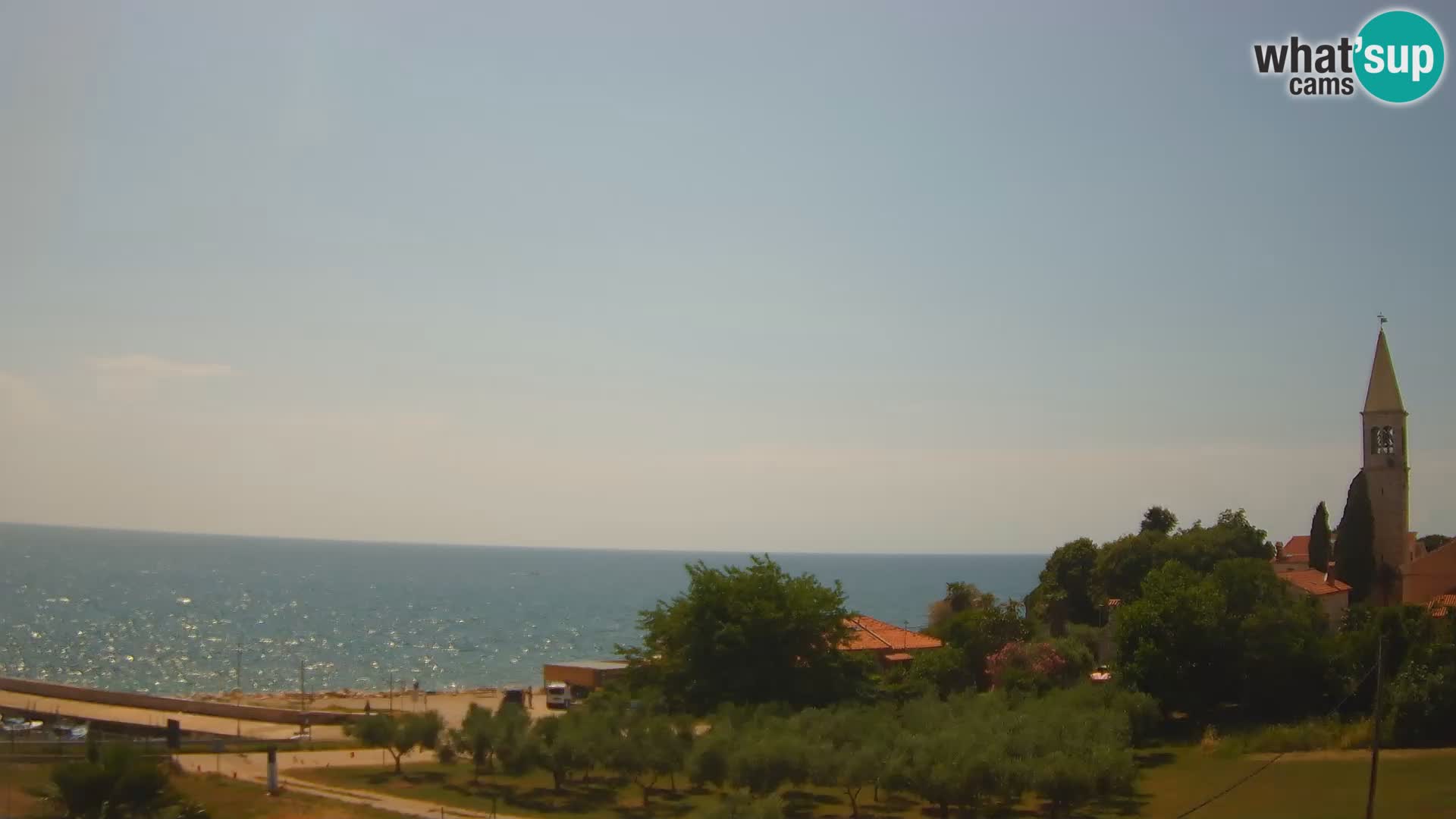 Umago Live webcam Lovrečica / San Lorenzo – Istria – Croazia