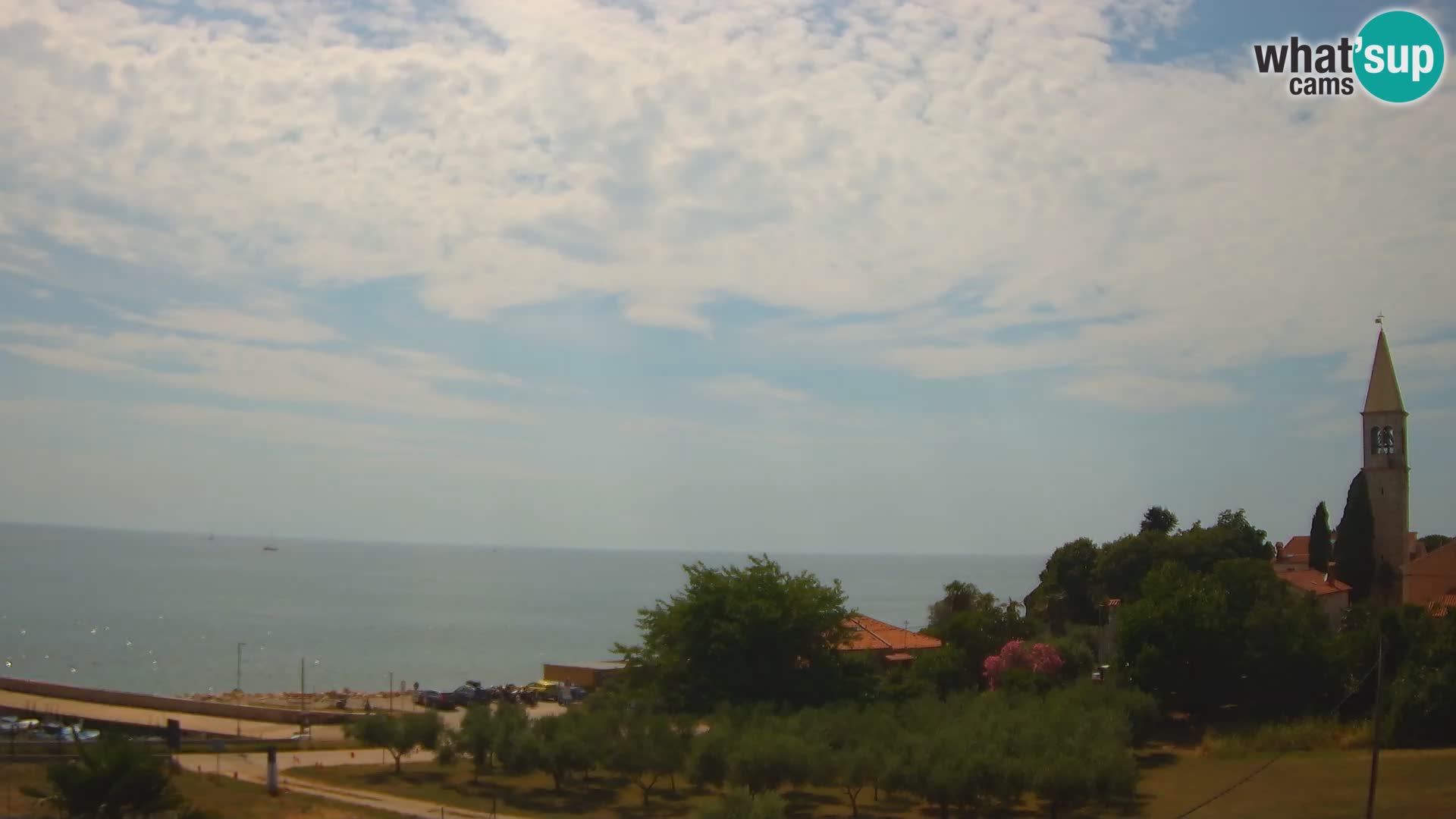 Umag Cámara web en vivo Lovrečica / San Lorenzo – Istria – Croacia