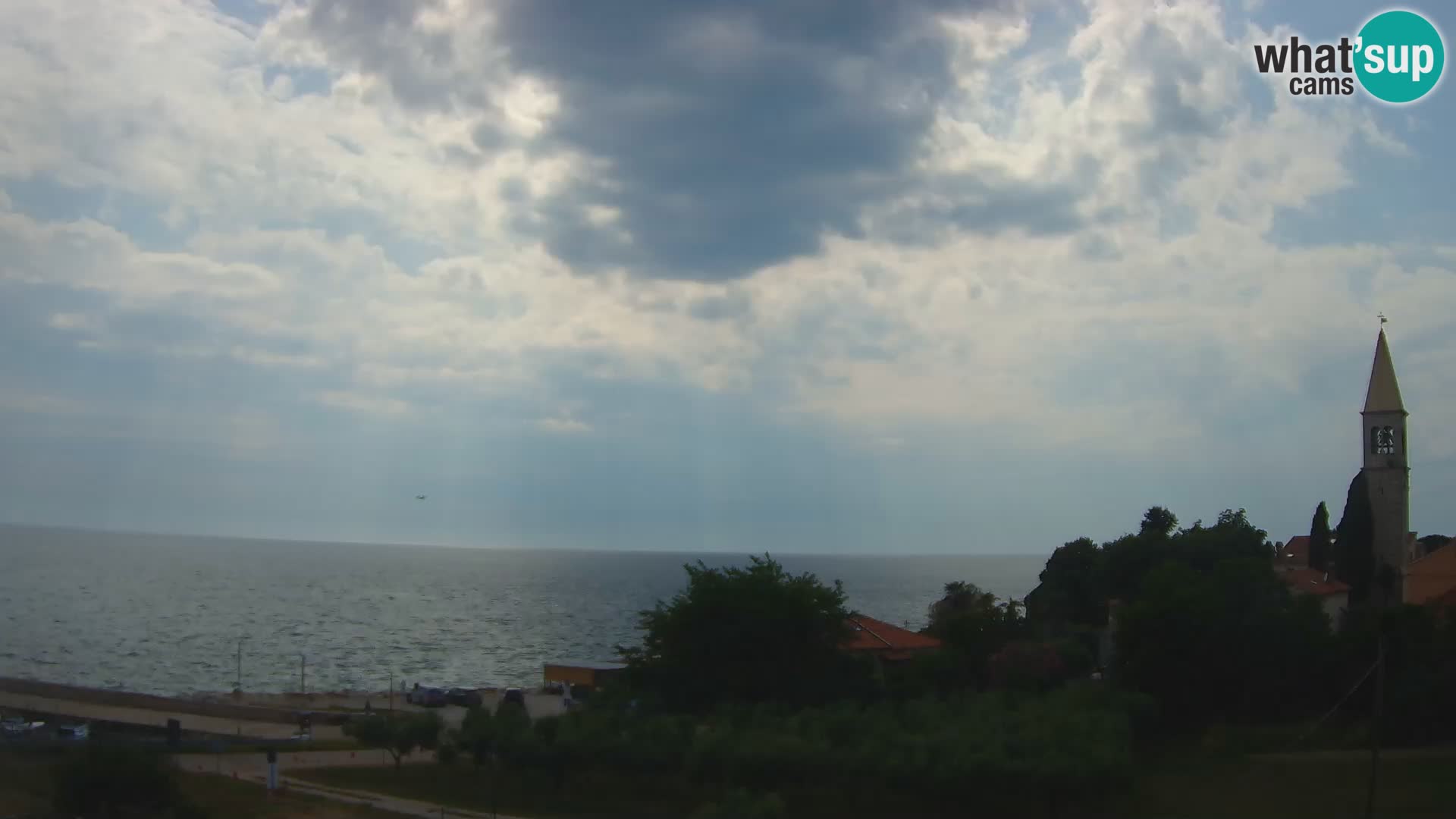 Umag Webcam en direct Lovrečica / San Lorenzo – Istrie – Croatie