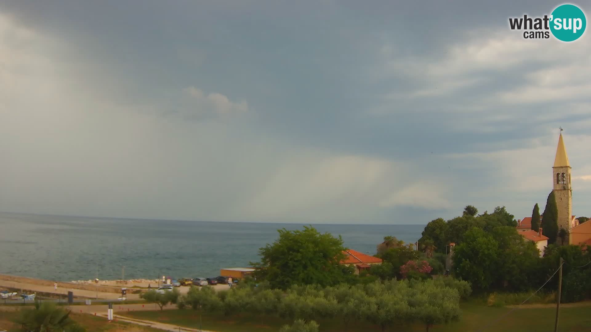 Umag Webcam en direct Lovrečica / San Lorenzo – Istrie – Croatie
