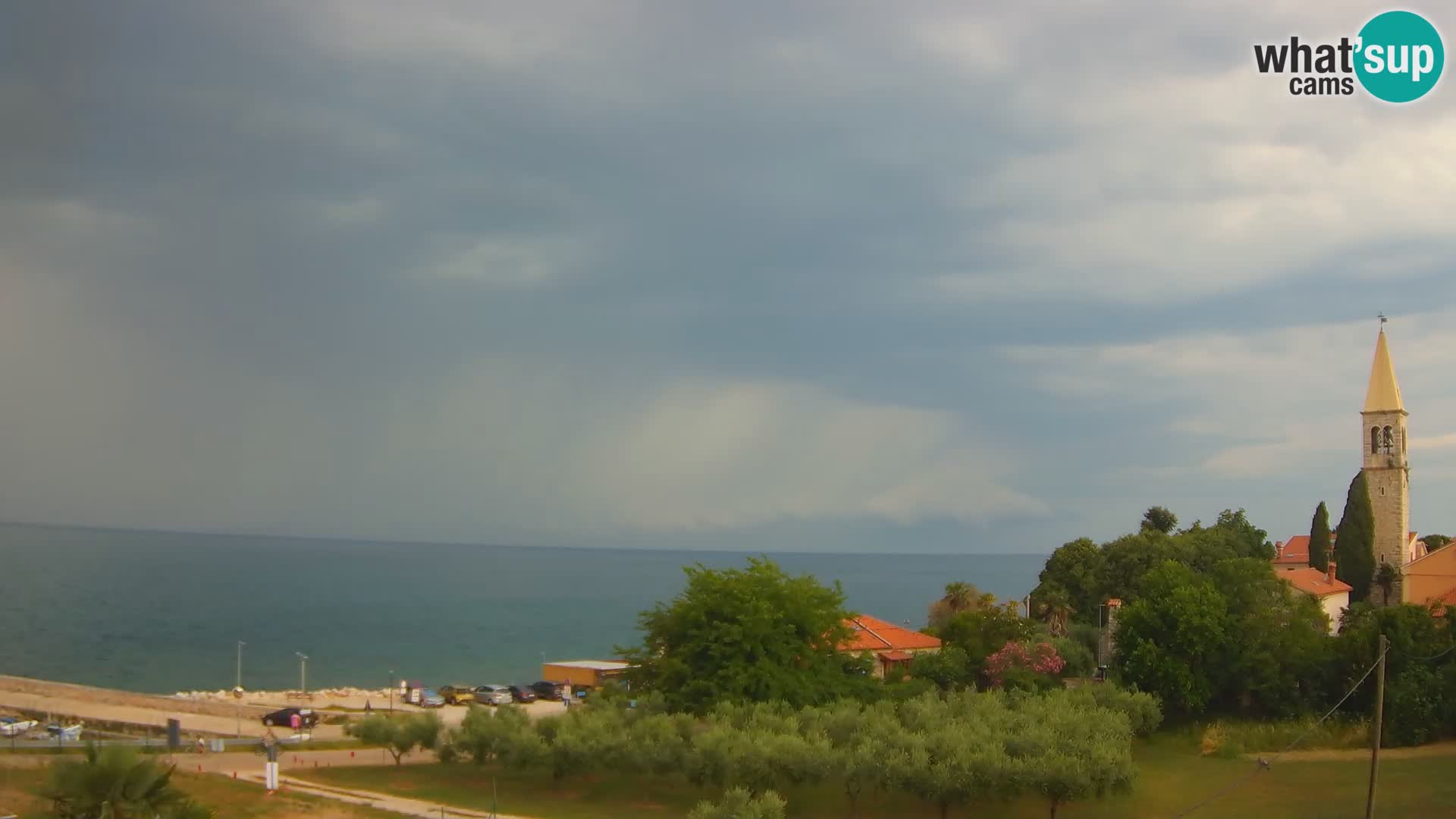 Umag Webcam uživo Lovrečica / San Lorenzo – Istra – Hrvatska