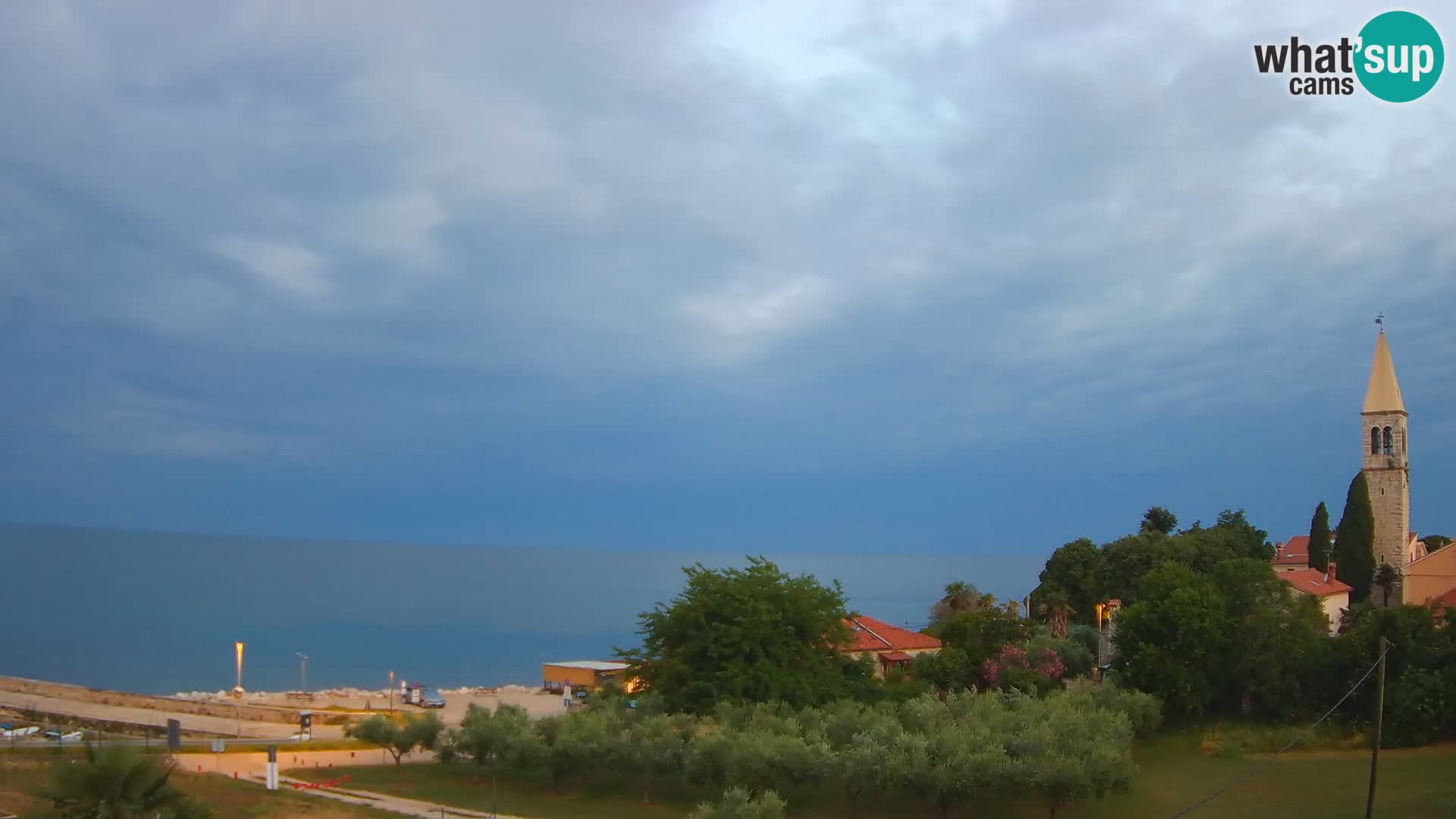 Umag spletna kamera Lovrečica – Istra – Hrvaška
