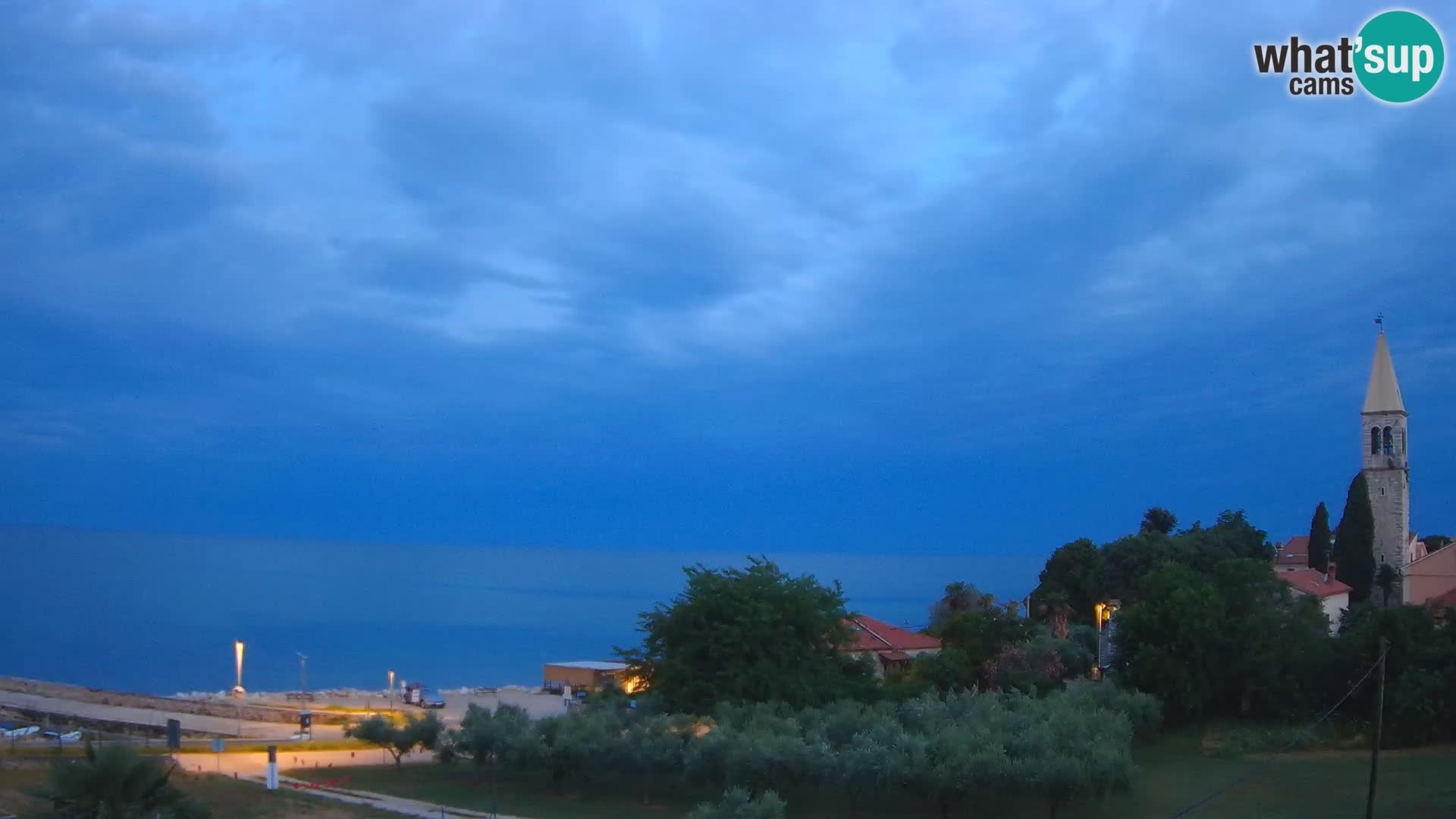 Umag spletna kamera Lovrečica – Istra – Hrvaška