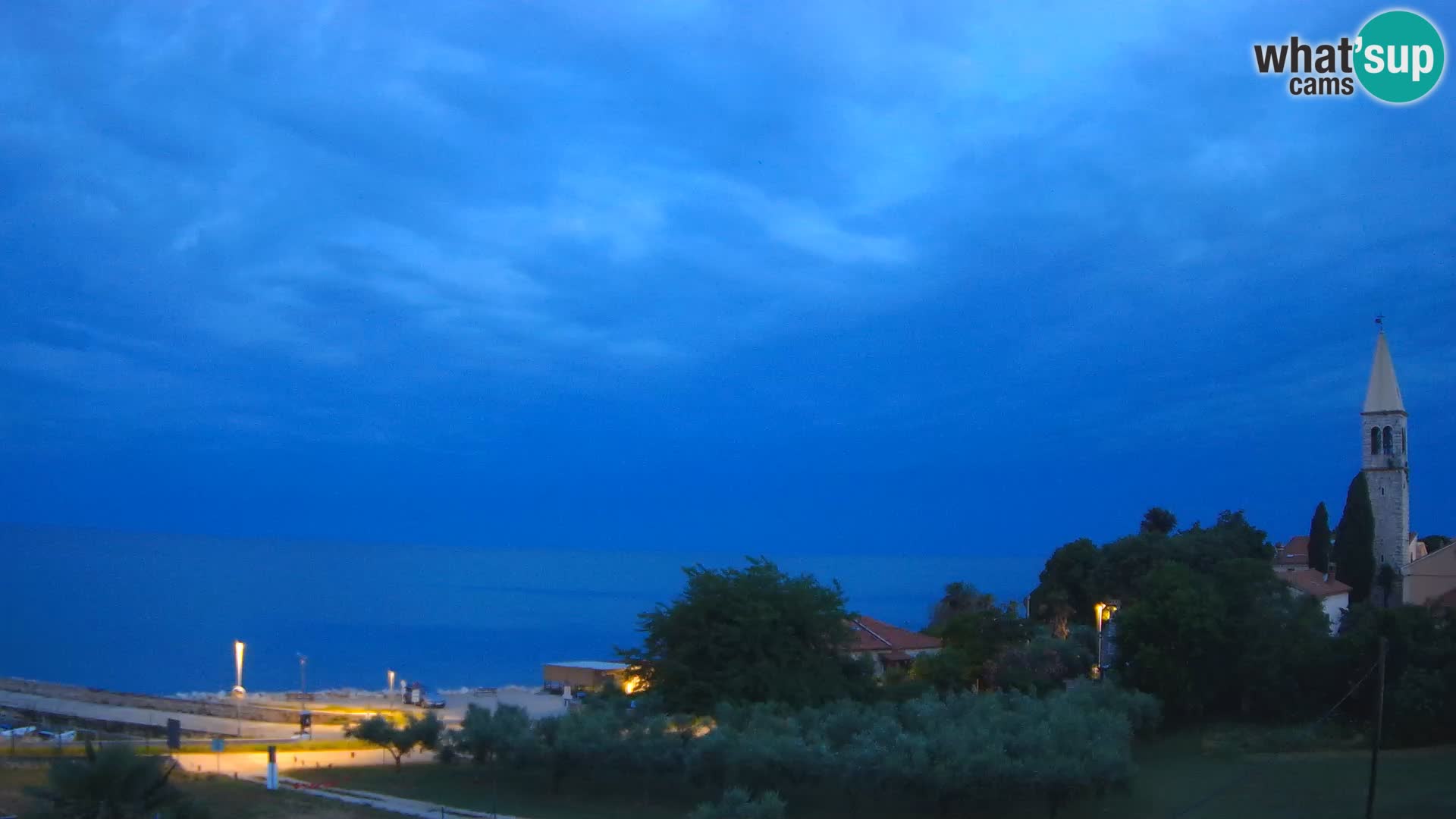 Umag spletna kamera Lovrečica – Istra – Hrvaška